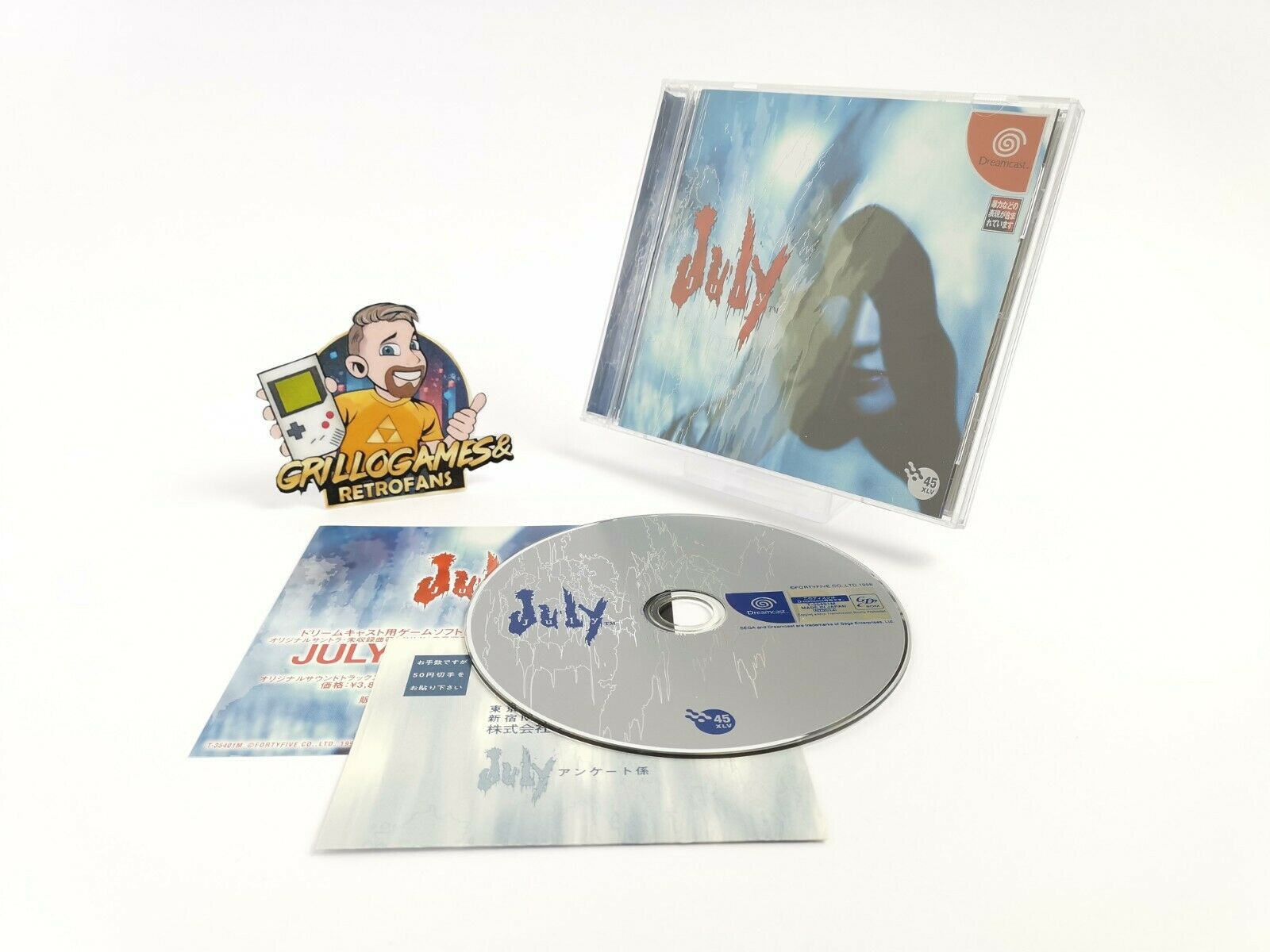 Sega Dreamcast Spiel – July NTSC-J Japan OVP
