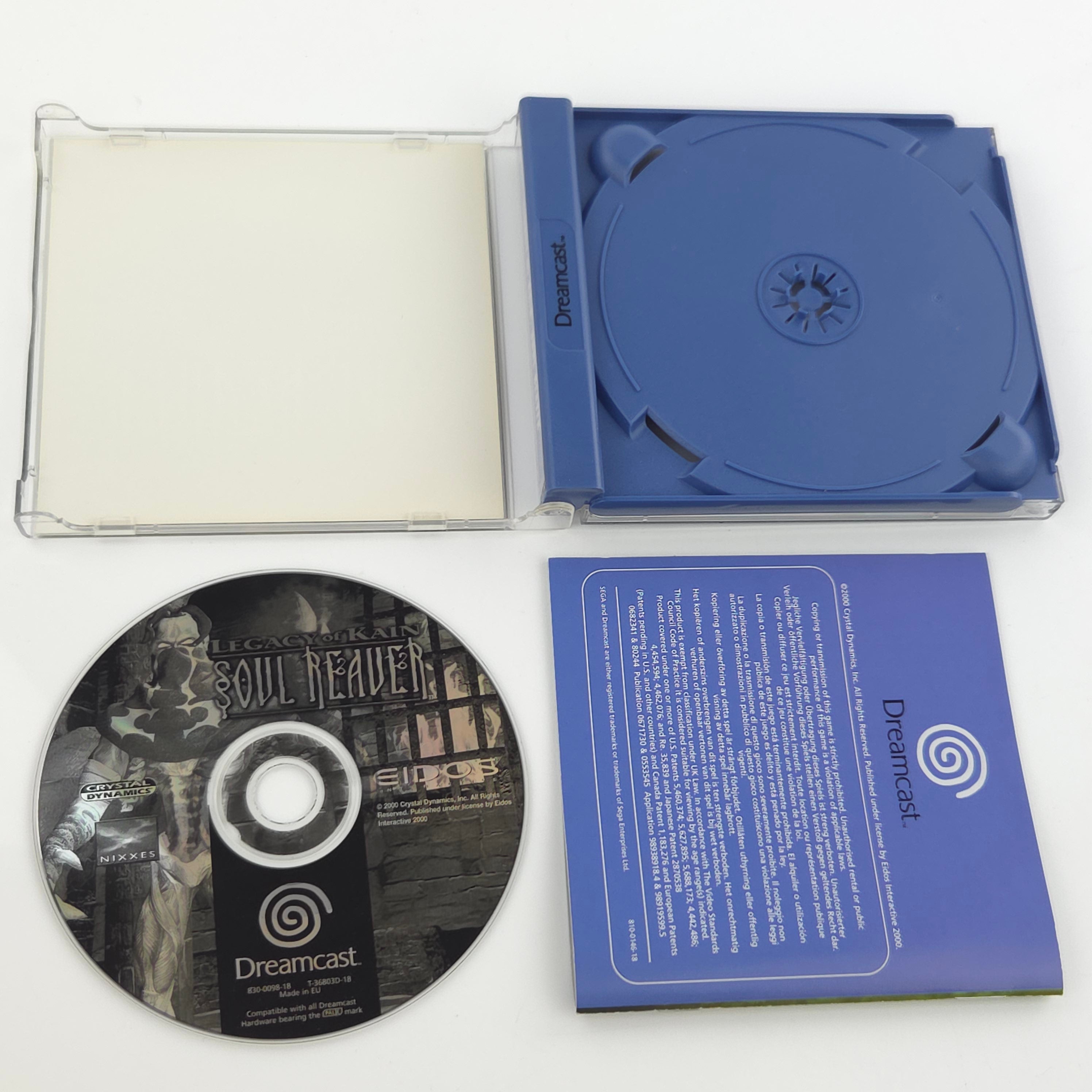 Sega Dreamcast Spiel – Legacy of Kain Soul Reaver OVP PAL