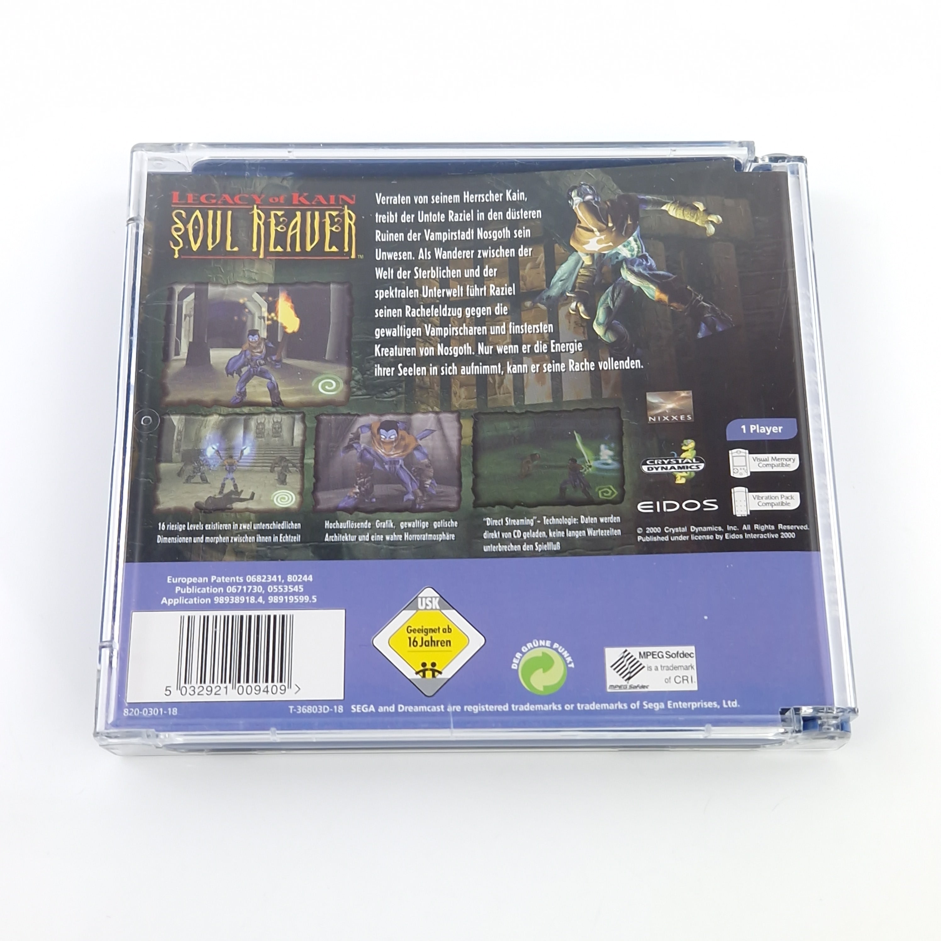 Sega Dreamcast Spiel – Legacy of Kain Soul Reaver (OVP)