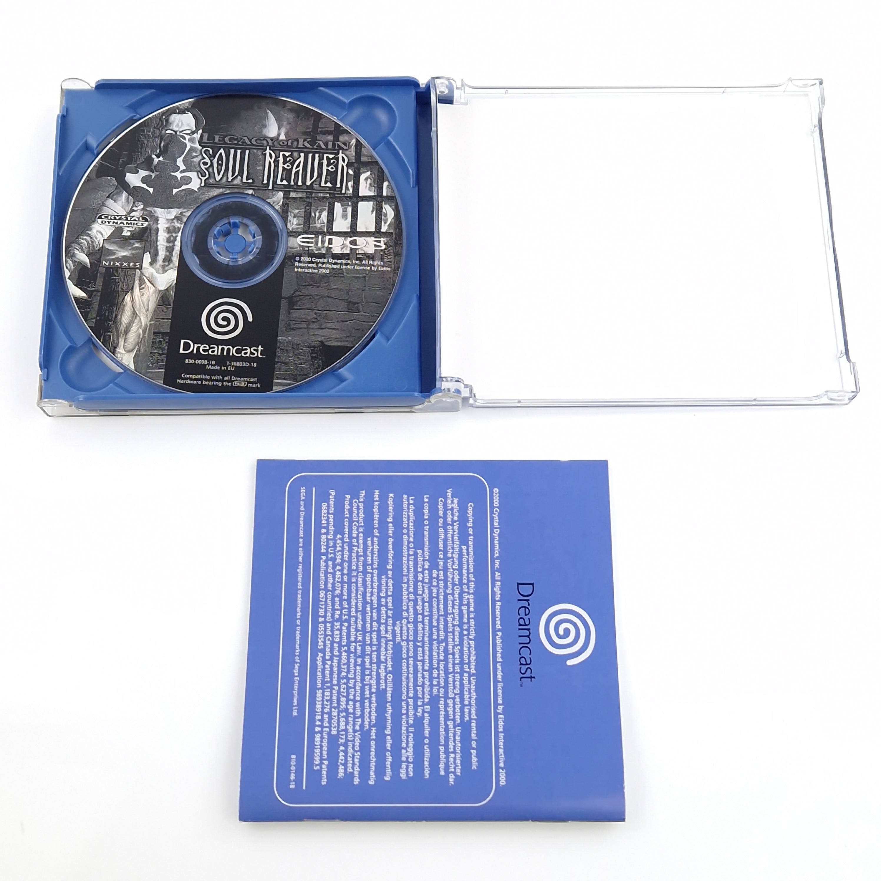 Sega Dreamcast Spiel – Legacy of Kain Soul Reaver OVP