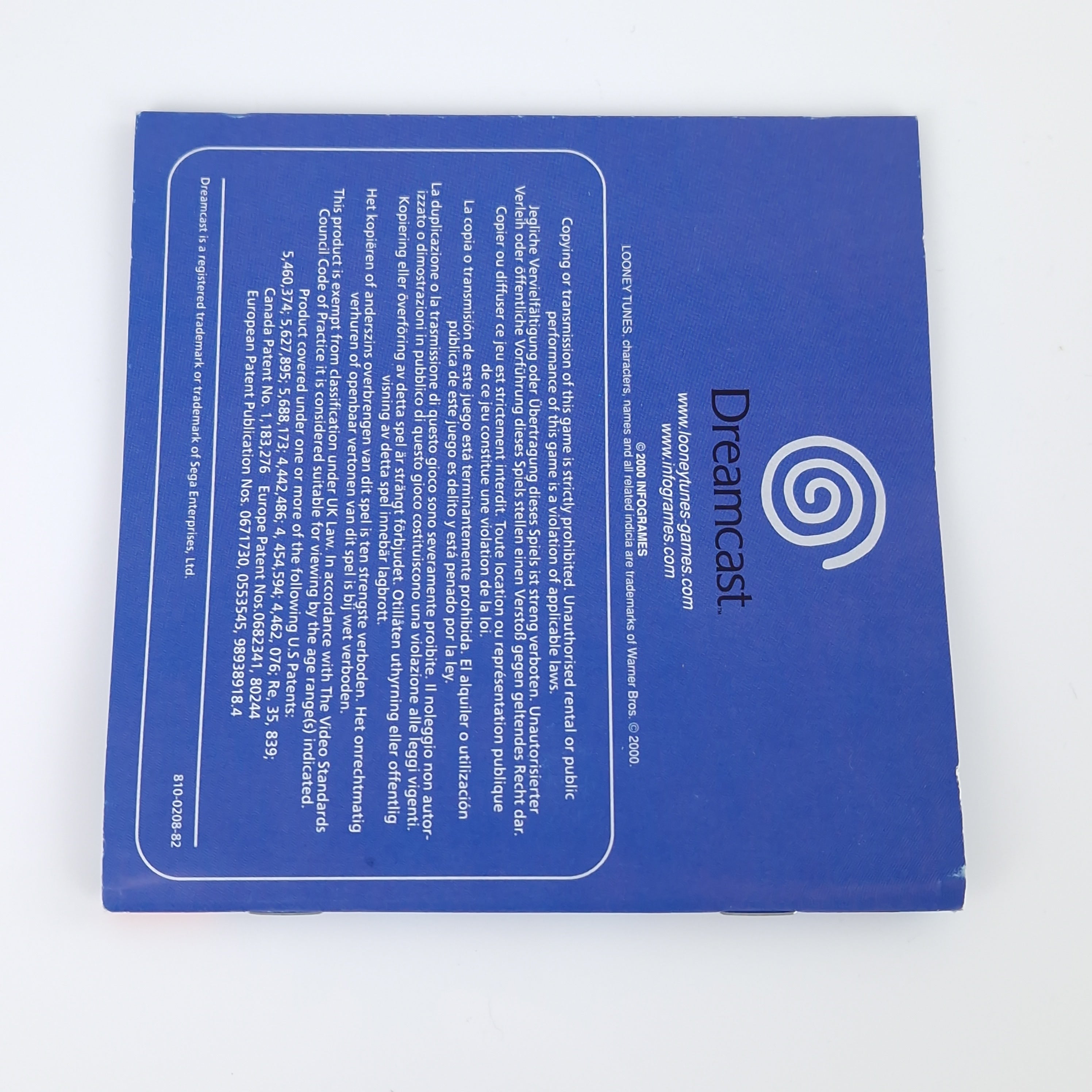 Sega Dreamcast Spiel – Looney Tunes Space Race OVP PAL