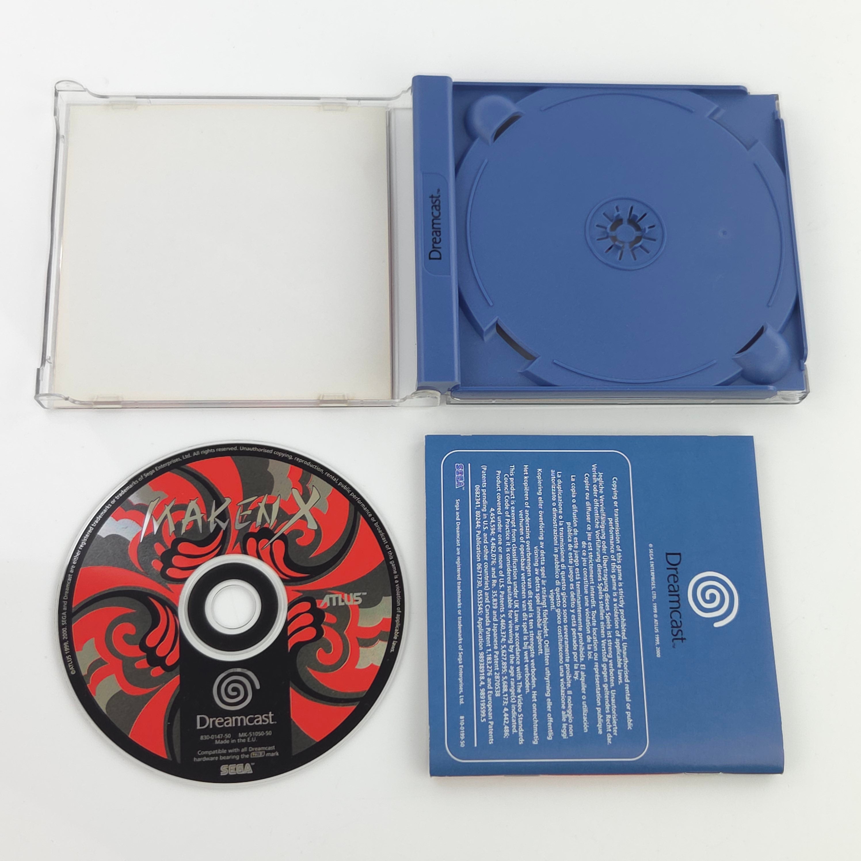 Sega Dreamcast Spiel – Maken X OVP PAL