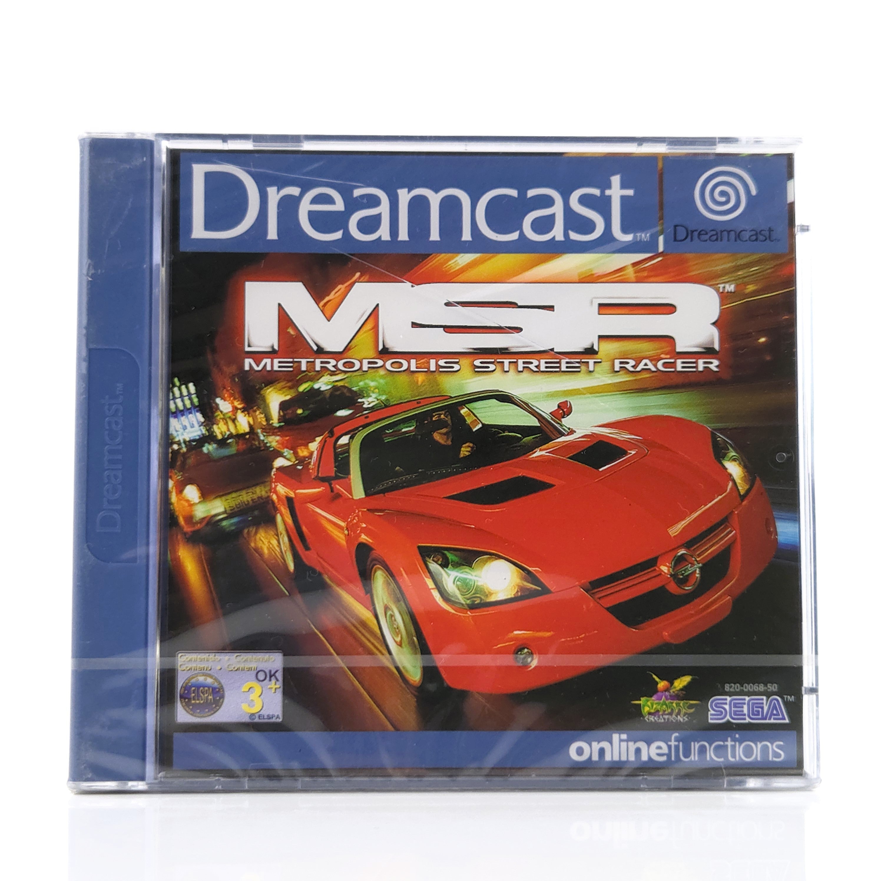 Sega Dreamcast Spiel – MSR Metropolis Street Racer Neu OVP
