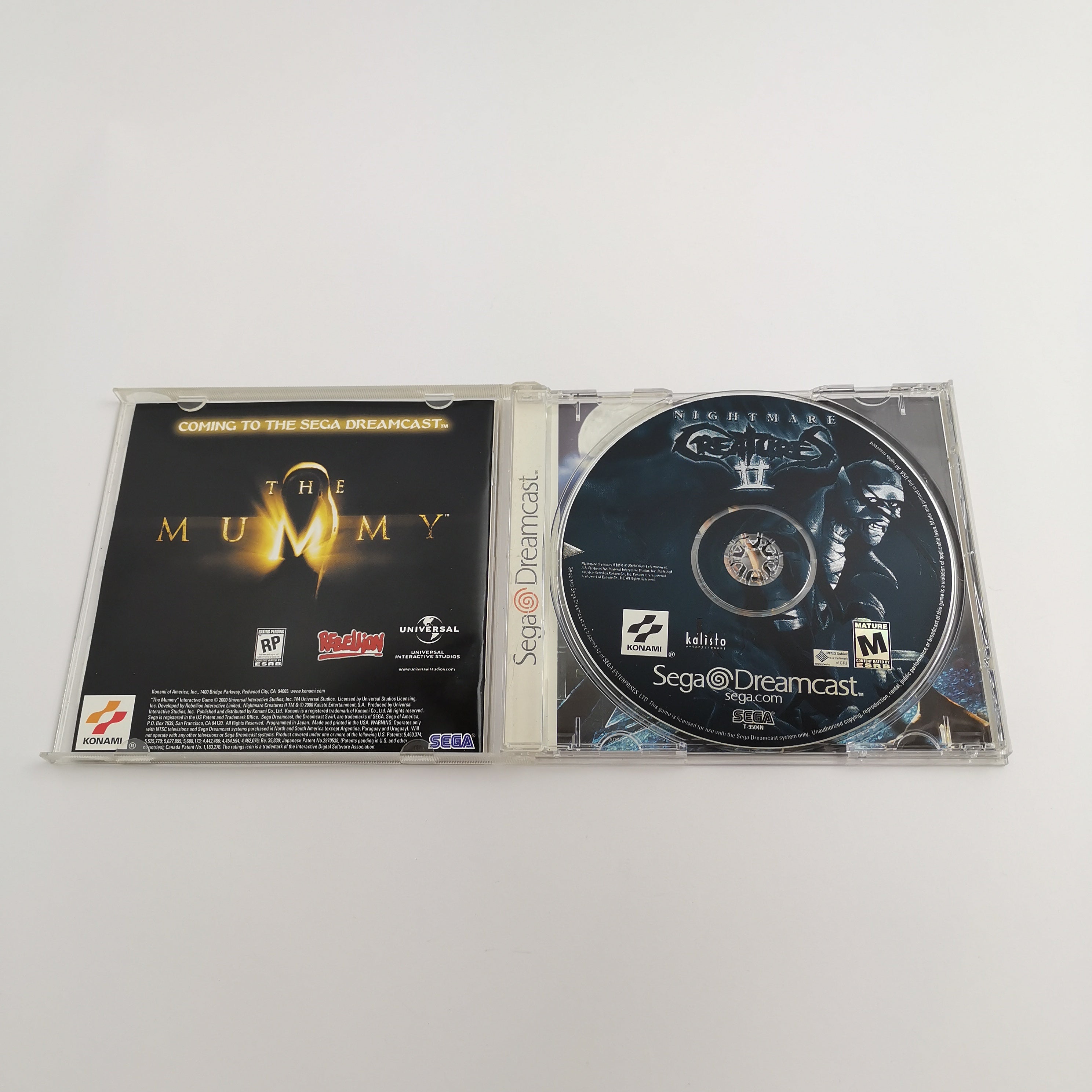 Sega Dreamcast Spiel – Nightmare Creatures II NTSC-U/C OVP