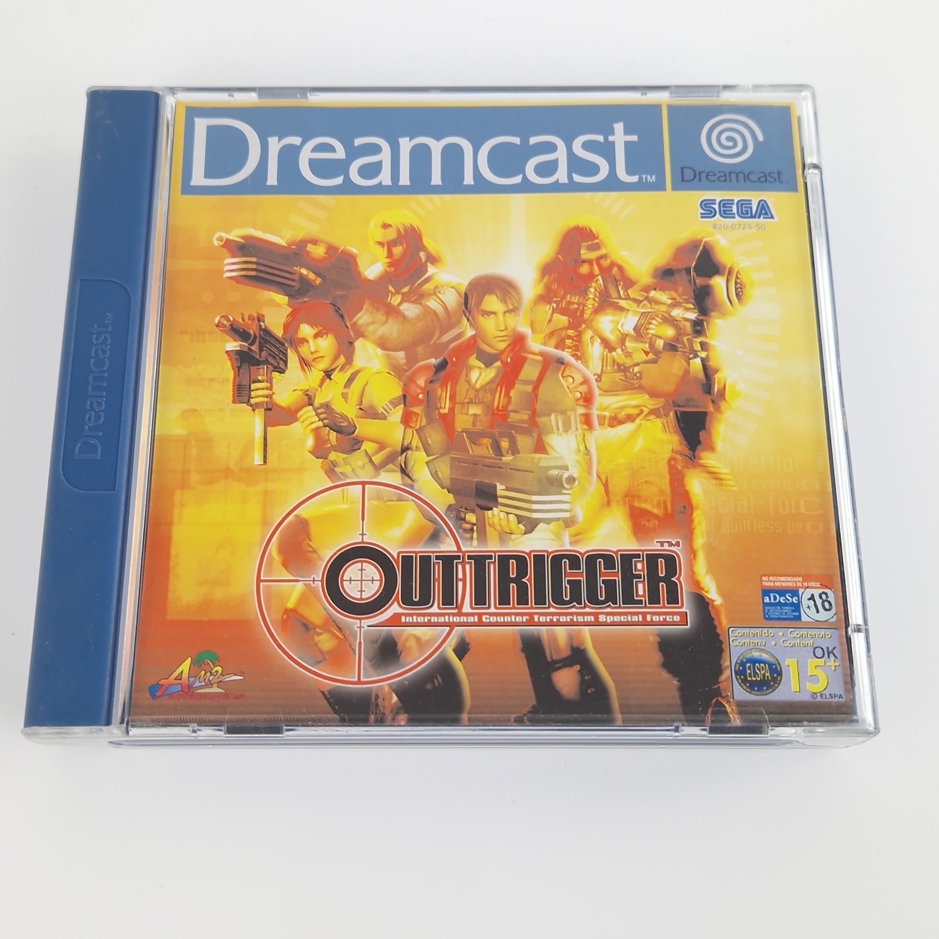 Sega Dreamcast Spiel – Outtrigger CIB PAL OVP