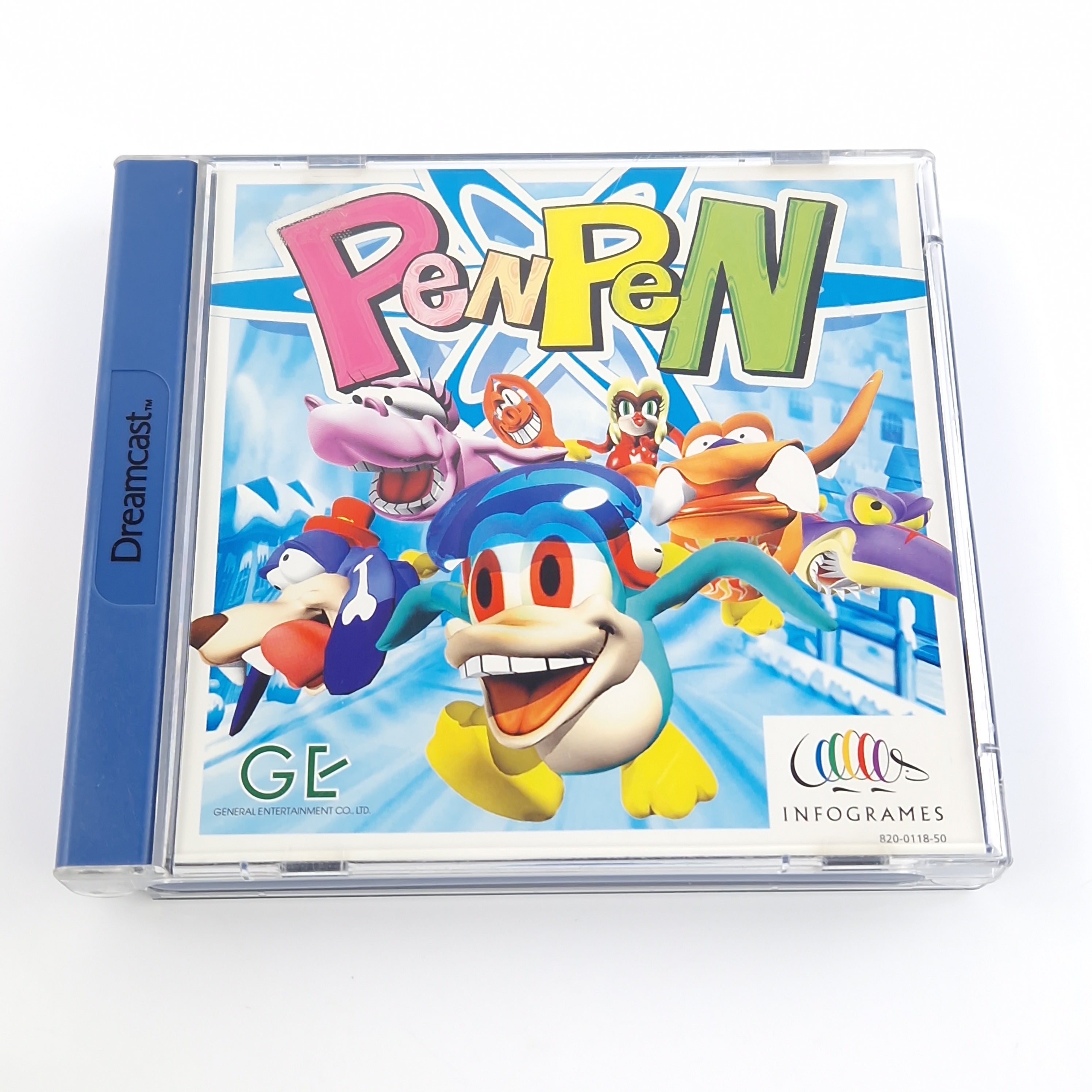 Sega Dreamcast Spiel – PenPen mit OVP PAL