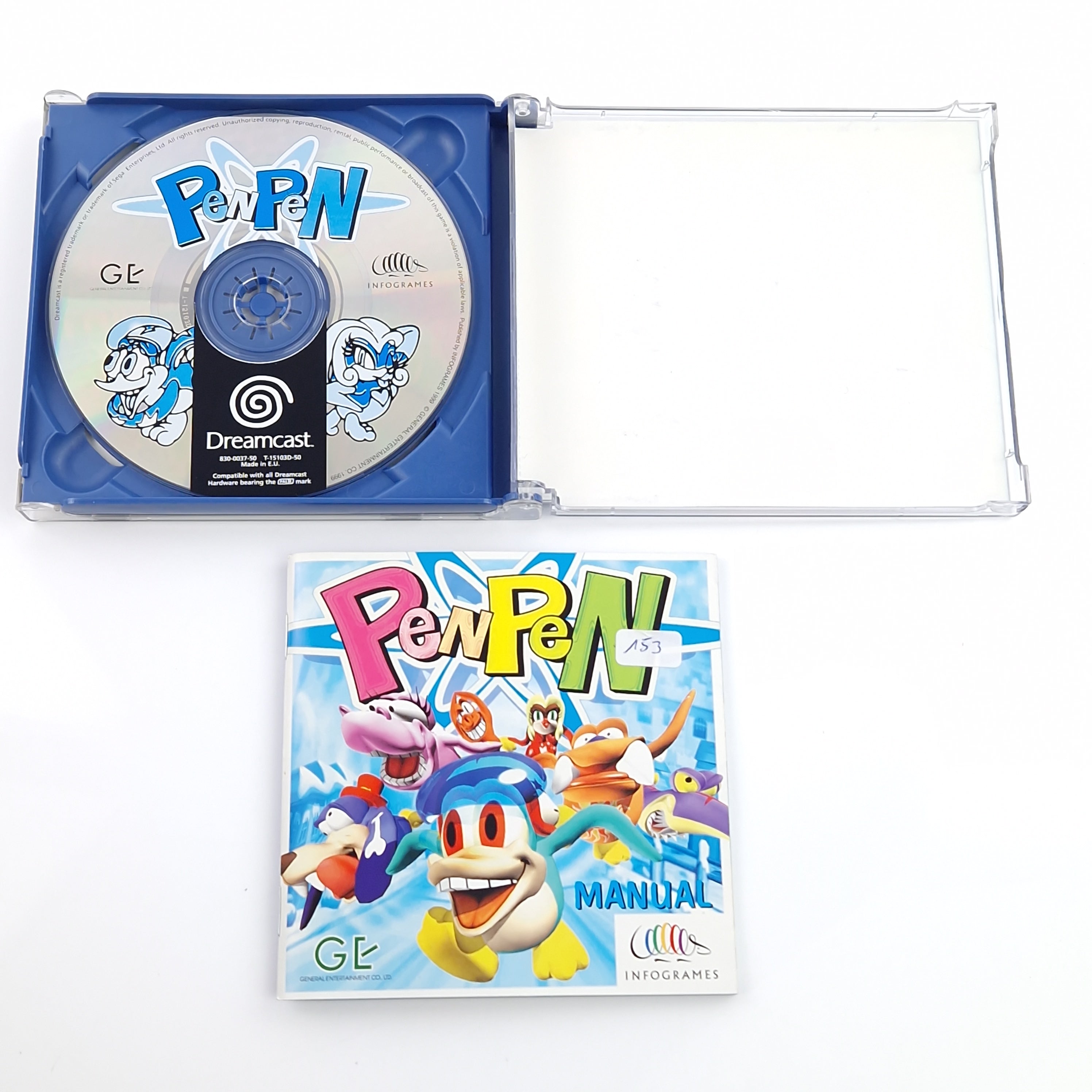 Sega Dreamcast Spiel – PenPen mit OVP PAL