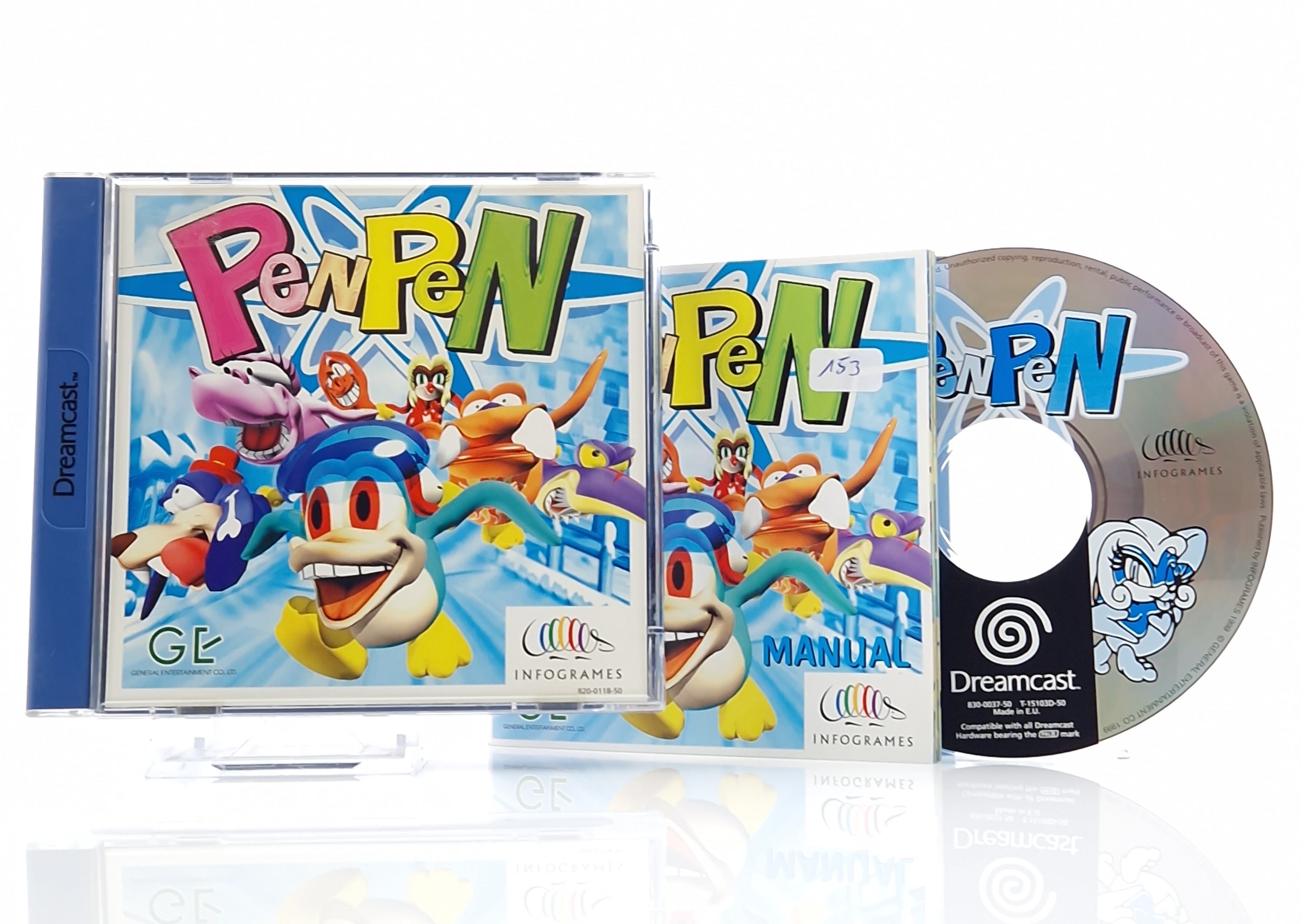 Sega Dreamcast Spiel – PenPen mit OVP PAL