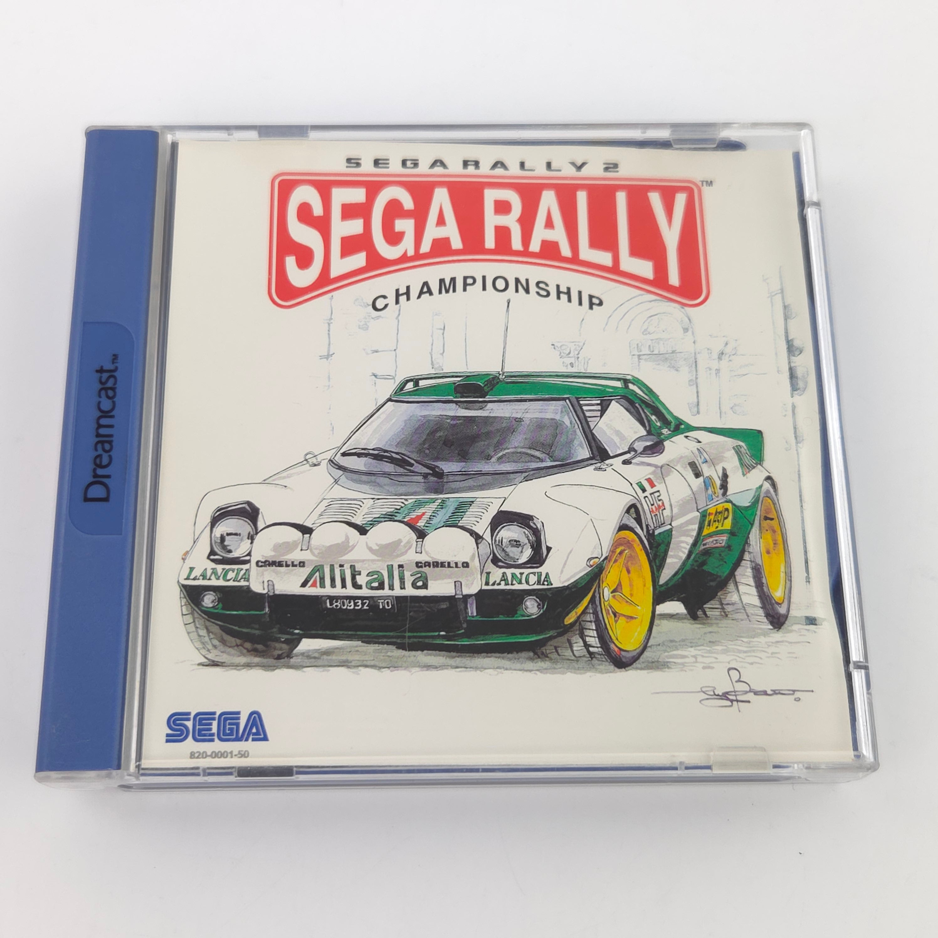 Sega Dreamcast Spiel Sega Rally 2 Championship PAL OVP