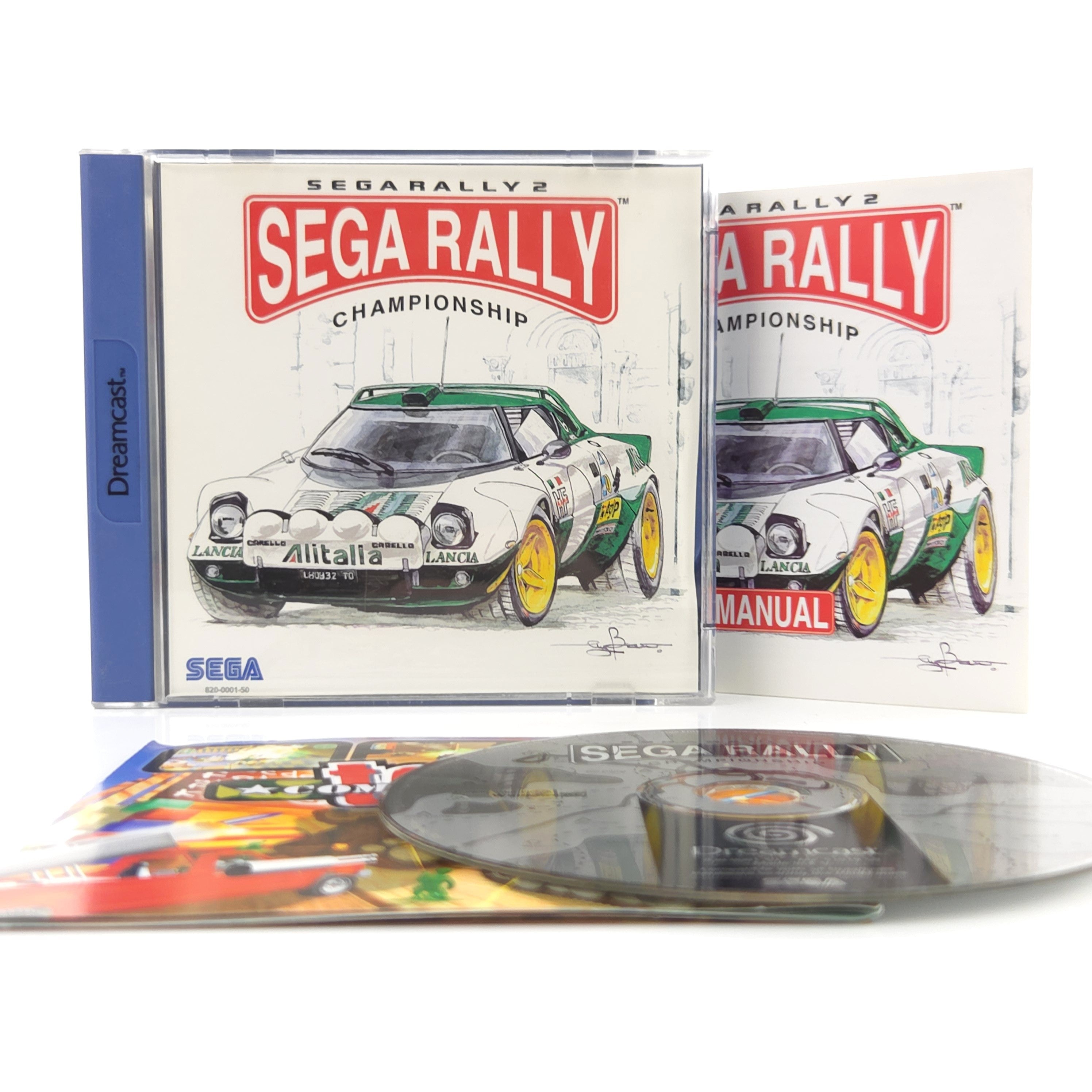 Sega Dreamcast Spiel Sega Rally 2 Championship PAL OVP