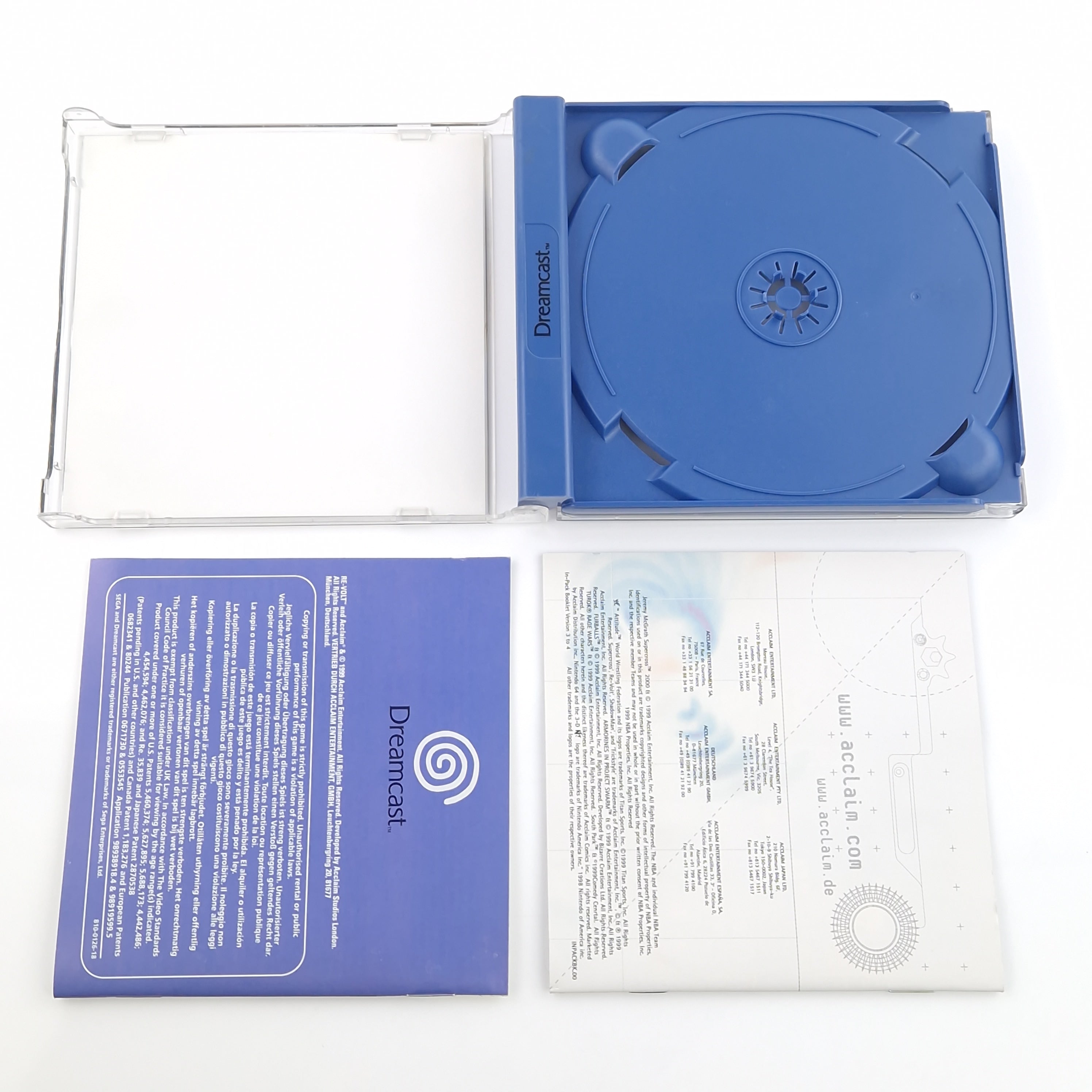 Sega Dreamcast Spiel – RE-Volt OVP PAL