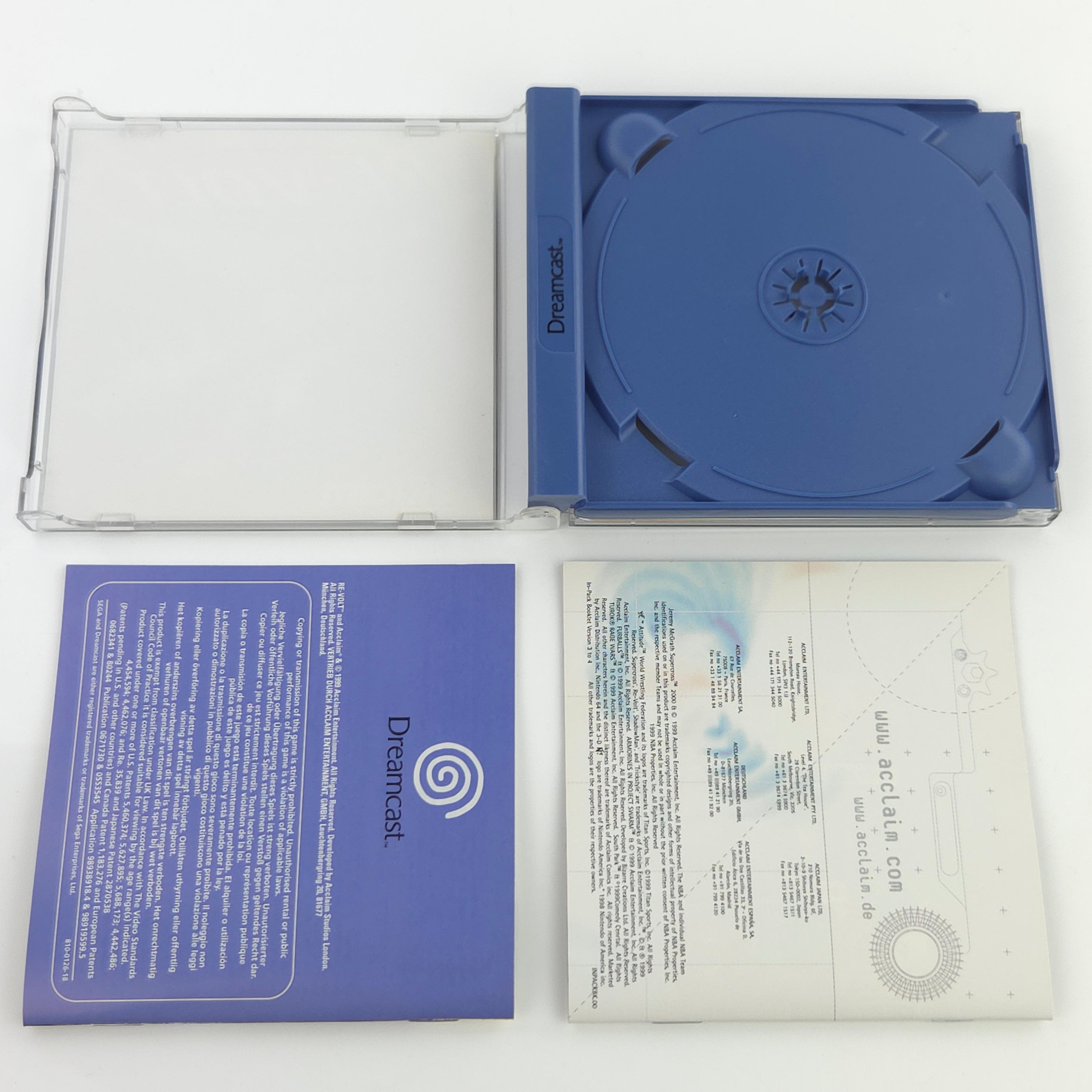 Sega Dreamcast Spiel – Re-Volt OVP PAL