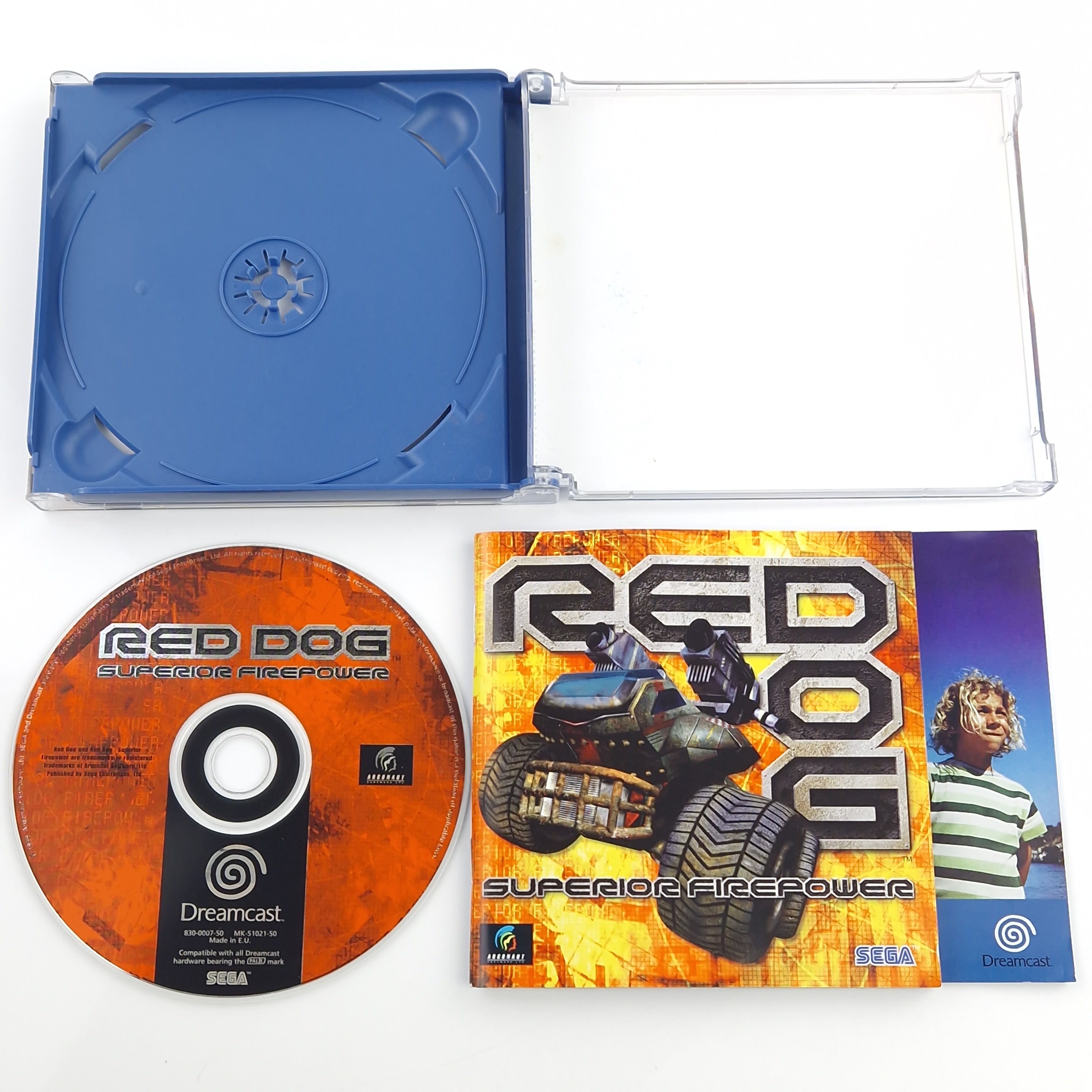 Sega Dreamcast Spiel – Red Dog Superior Firepower (PAL OVP)