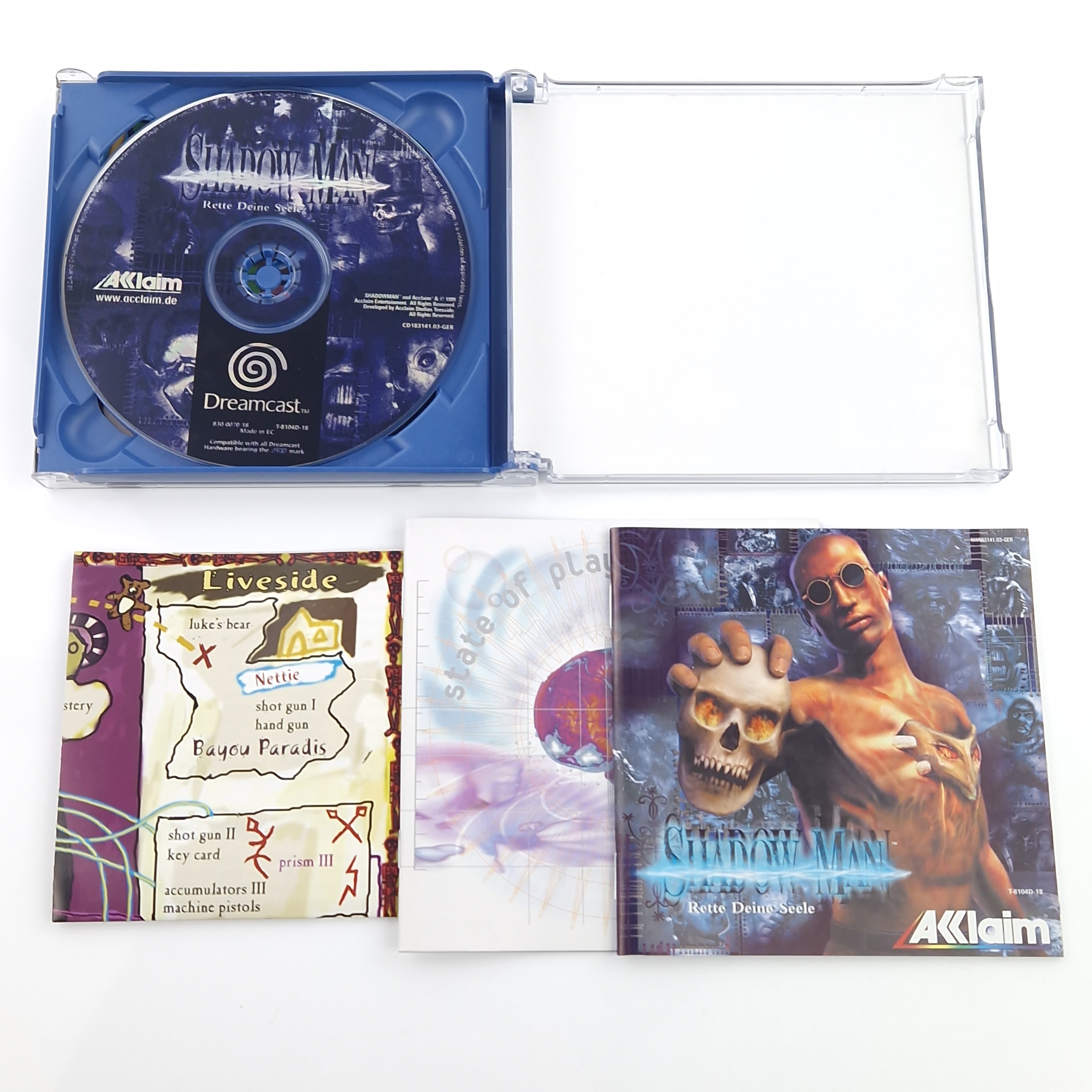 Sega Dreamcast Spiel – Shadow Man Rette deine Seele PAL OVP