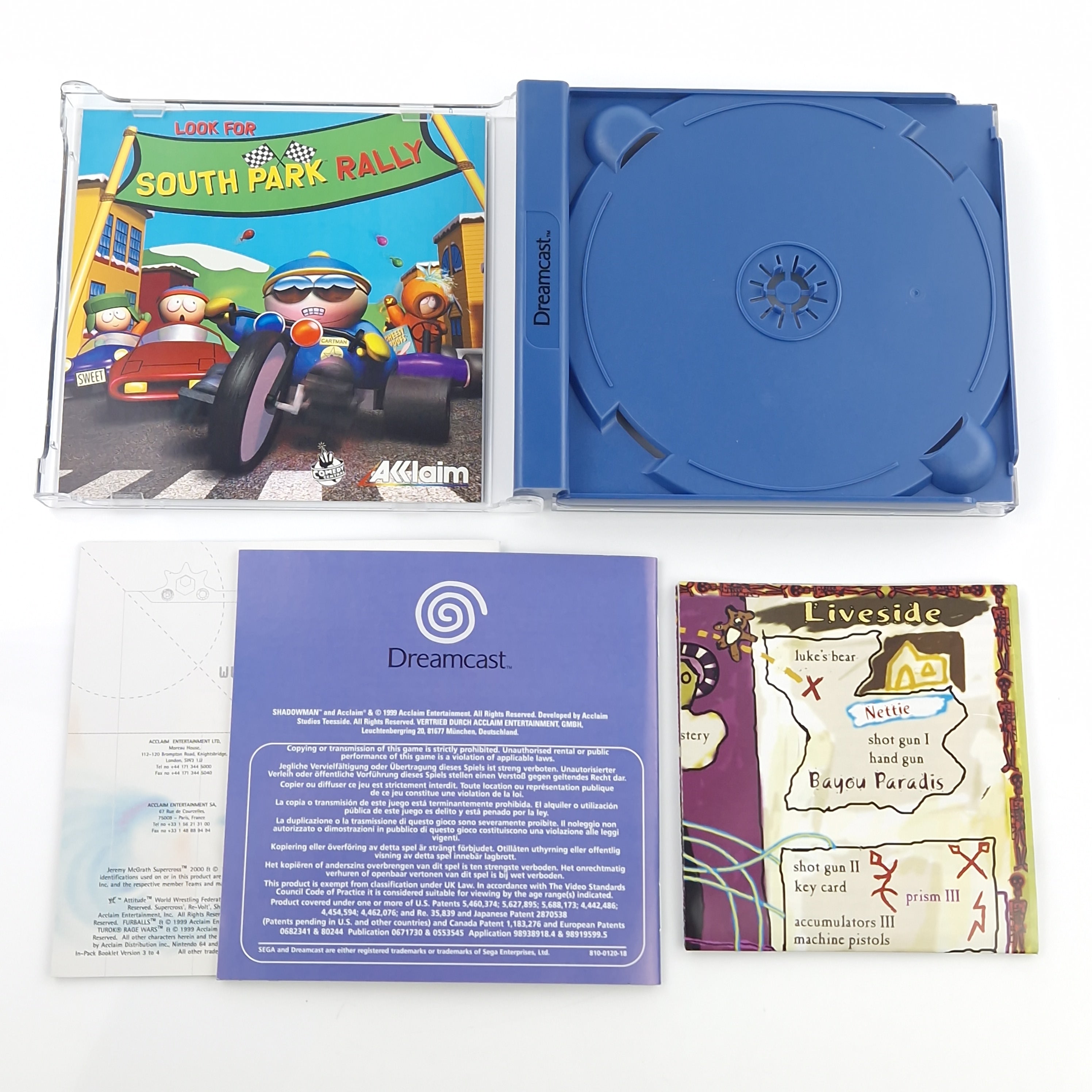 Sega Dreamcast Spiel – Shadow Man Rette deine Seele PAL OVP