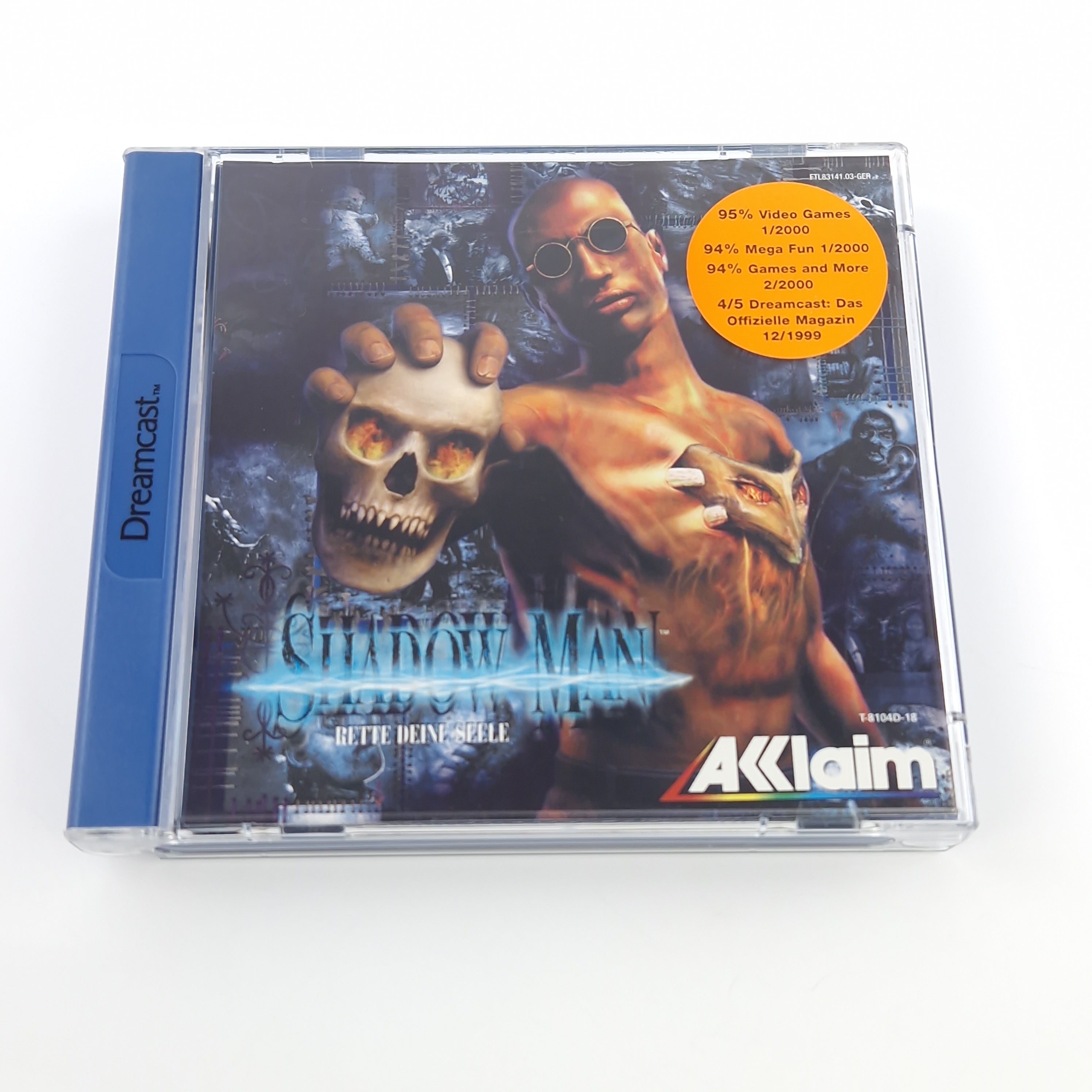 Sega Dreamcast Spiel – Shadow Man Rette deine Seele PAL OVP