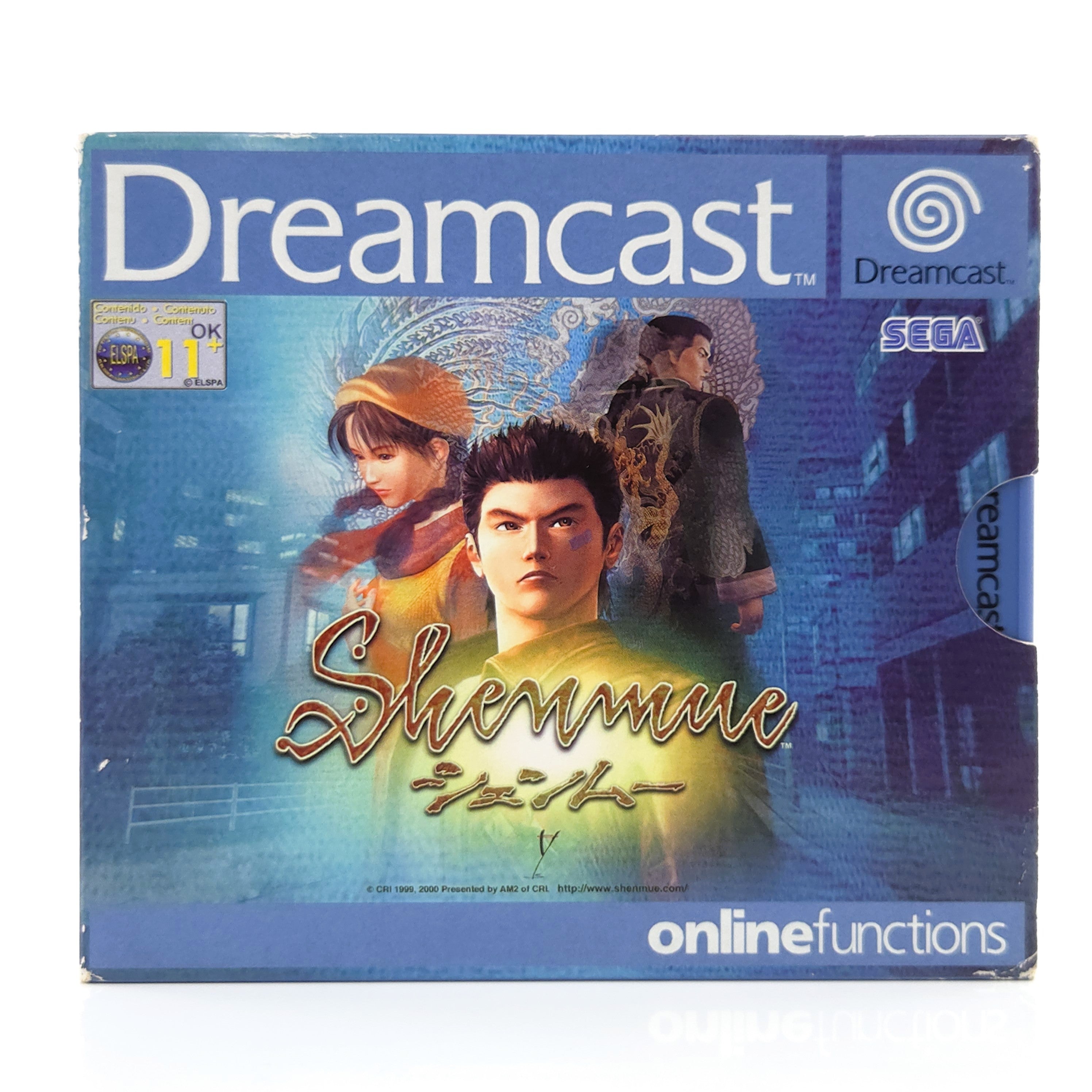 Sega Dreamcast Spiel – Shenmue (PAL OVP CIB)