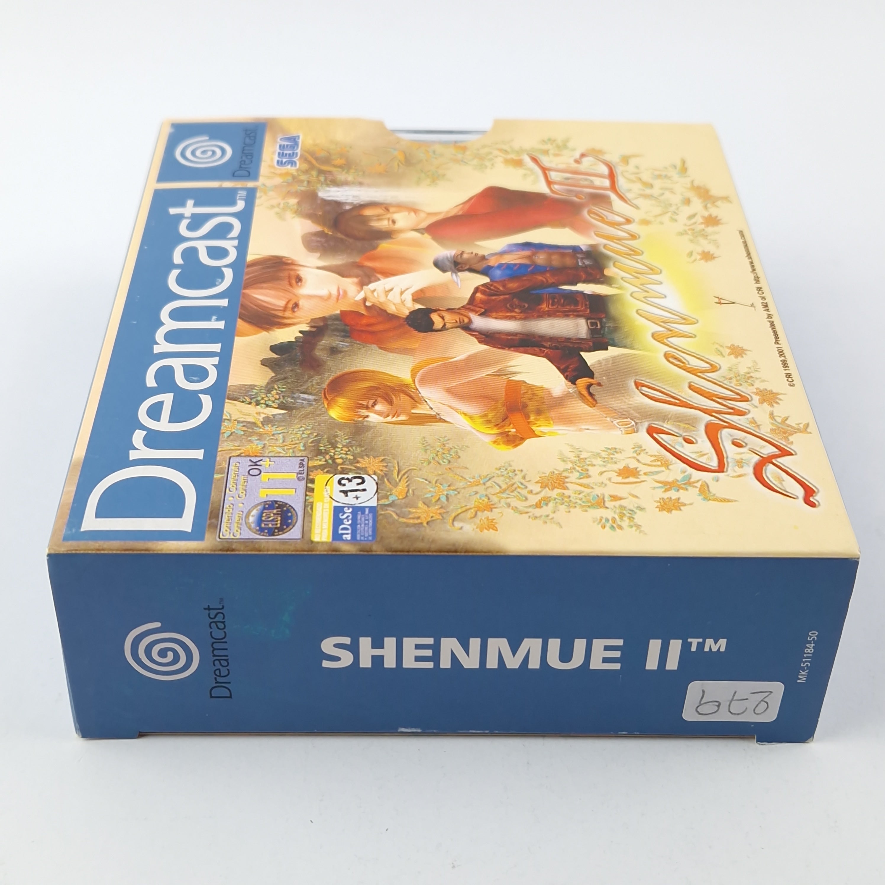 Sega Dreamcast Spiel – Shenmue II (OVP PAL)