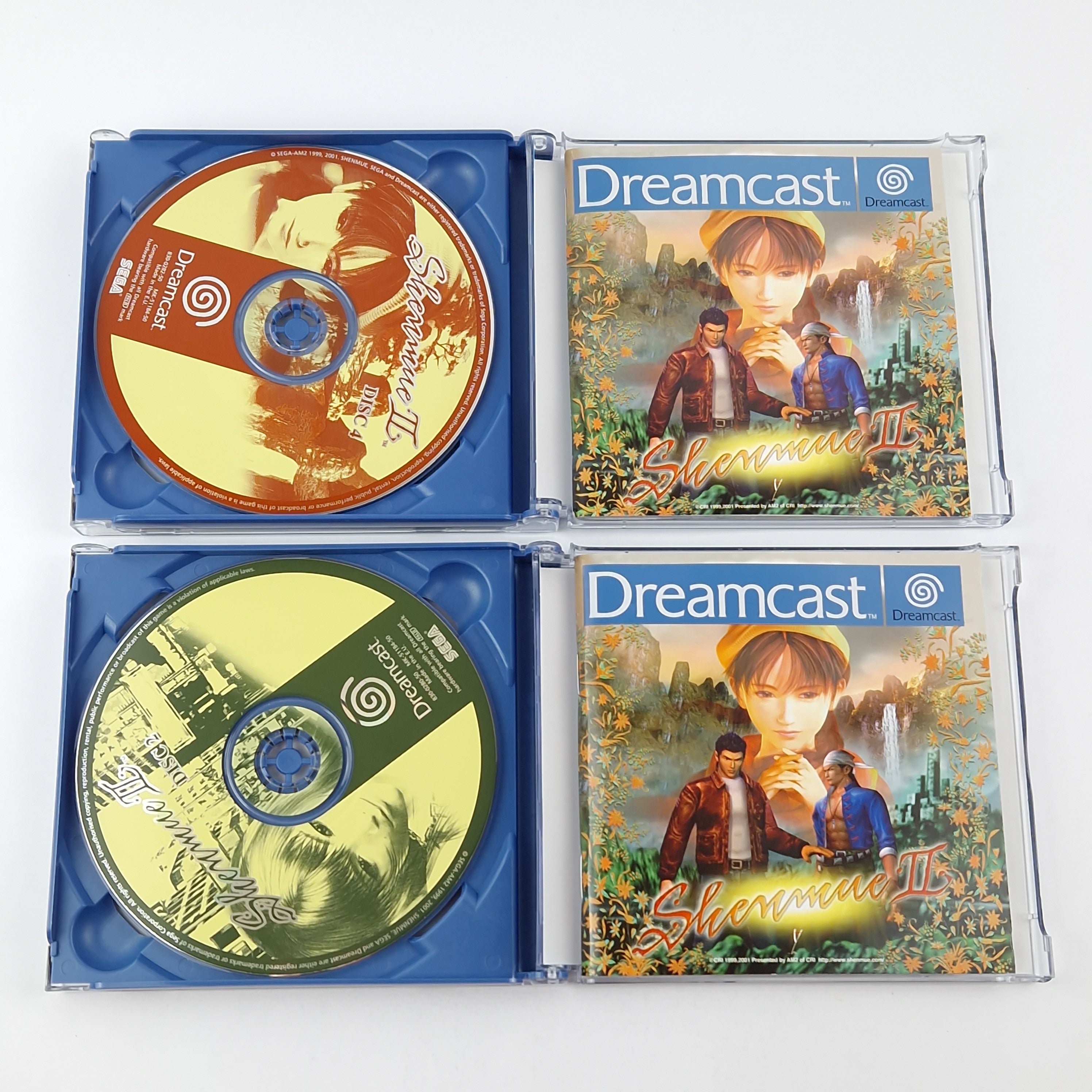 Sega Dreamcast Spiel – Shenmue II (OVP PAL)