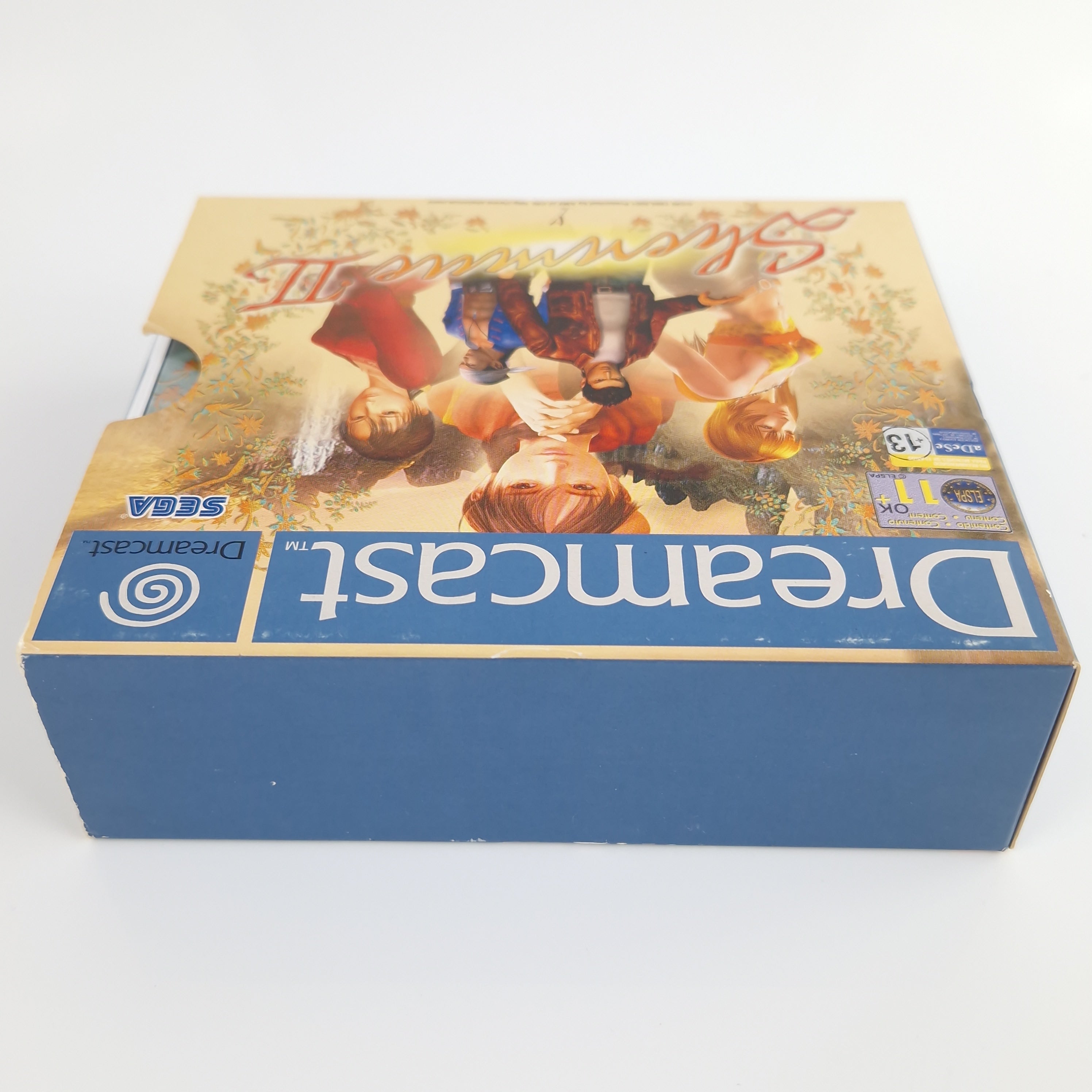 Sega Dreamcast Spiel – Shenmue II OVP PAL CIB