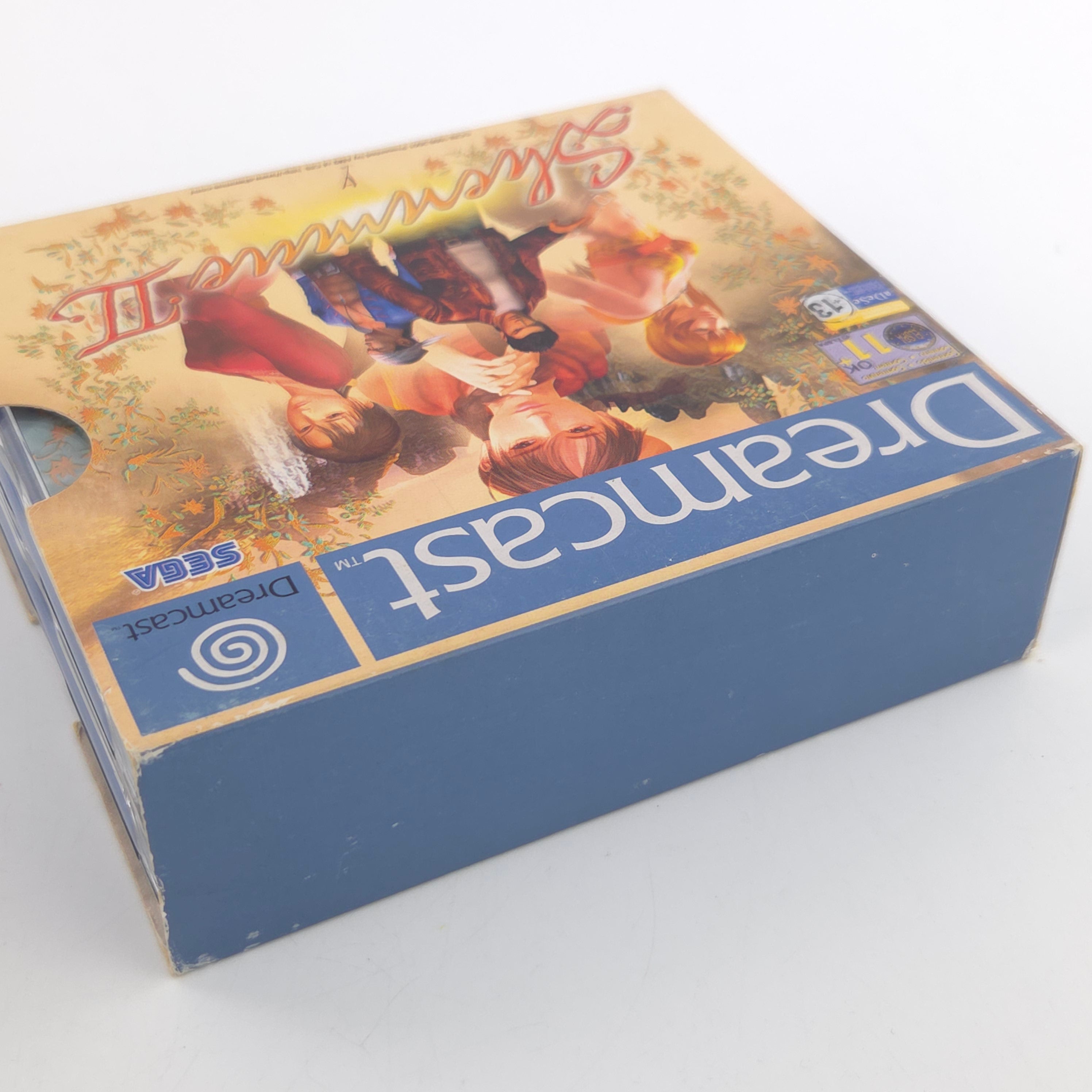 Sega Dreamcast Spiel Shenmue II Pappschuber OVP PAL EUR