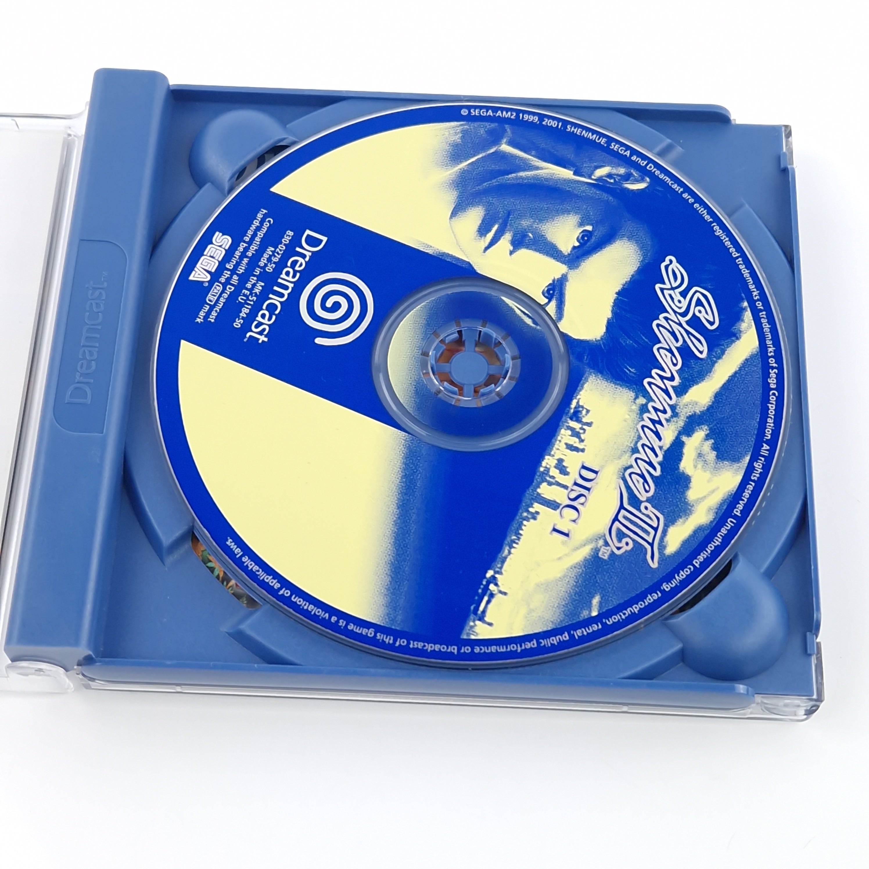 Sega Dreamcast Spiel – Shenmue II nur CD Disk 1 und 2 PAL