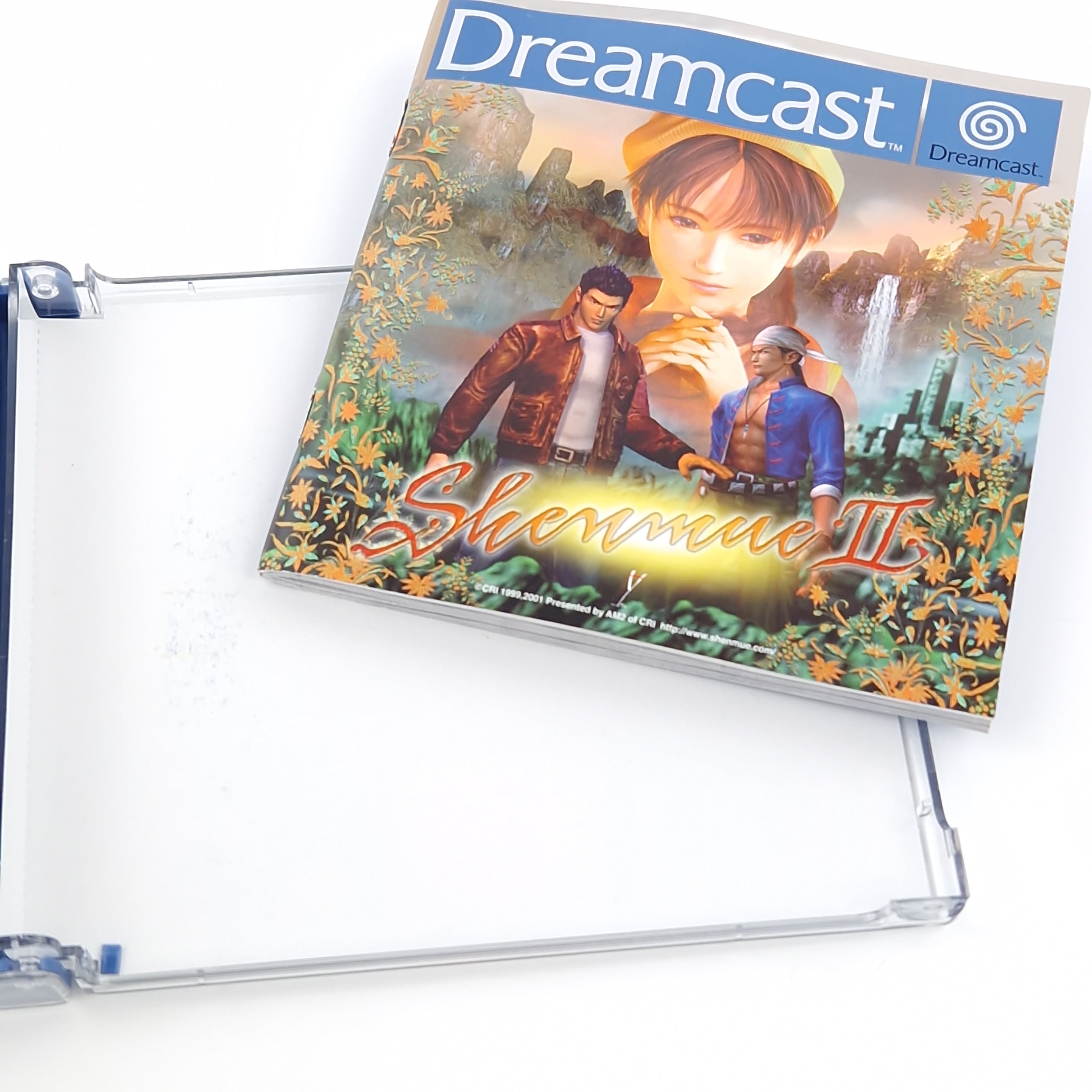 Sega Dreamcast Spiel – Shenmue II nur CD Disk 1 und 2 PAL
