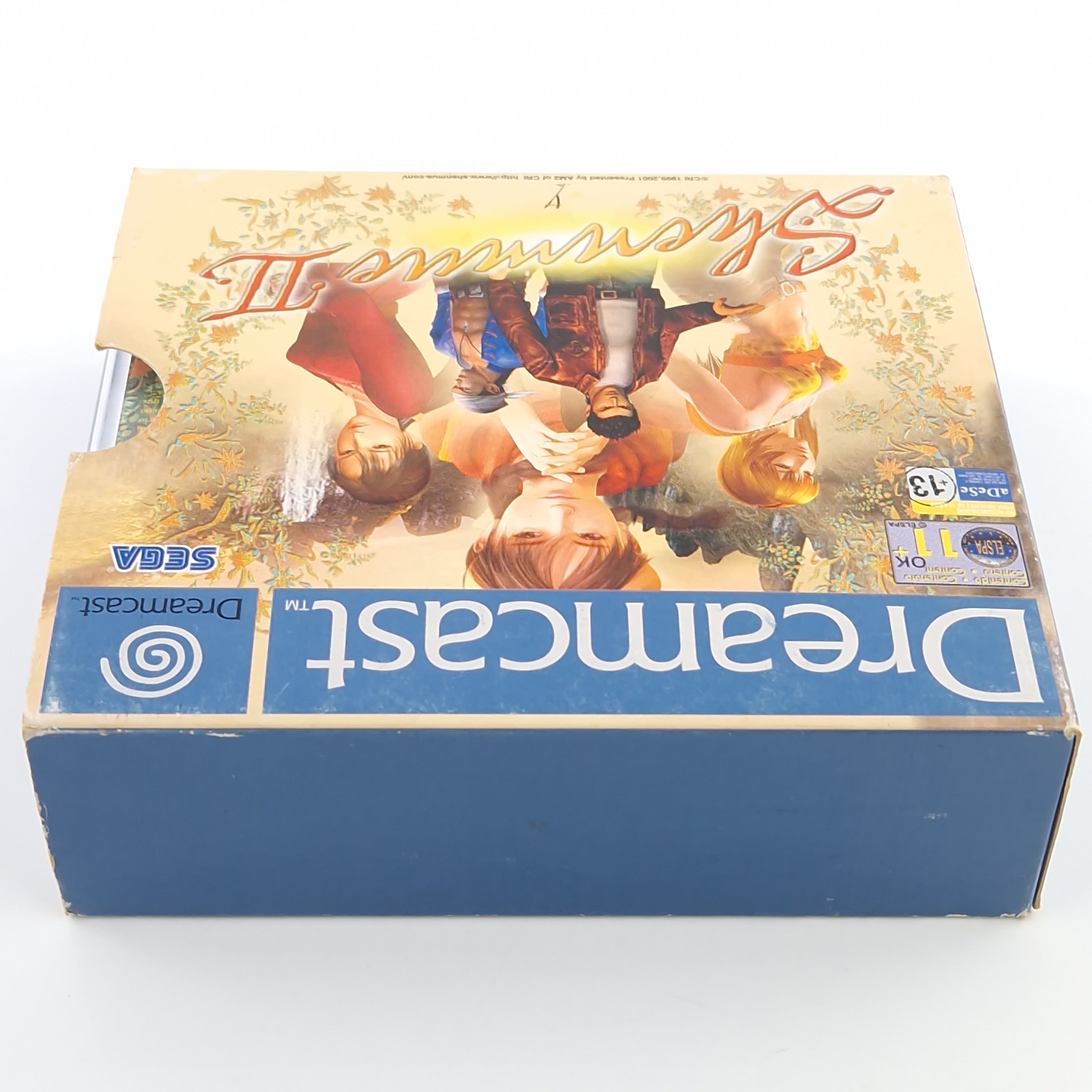 Sega Dreamcast Spiel – Shenmue II nur CD Disk 1 und 2 PAL