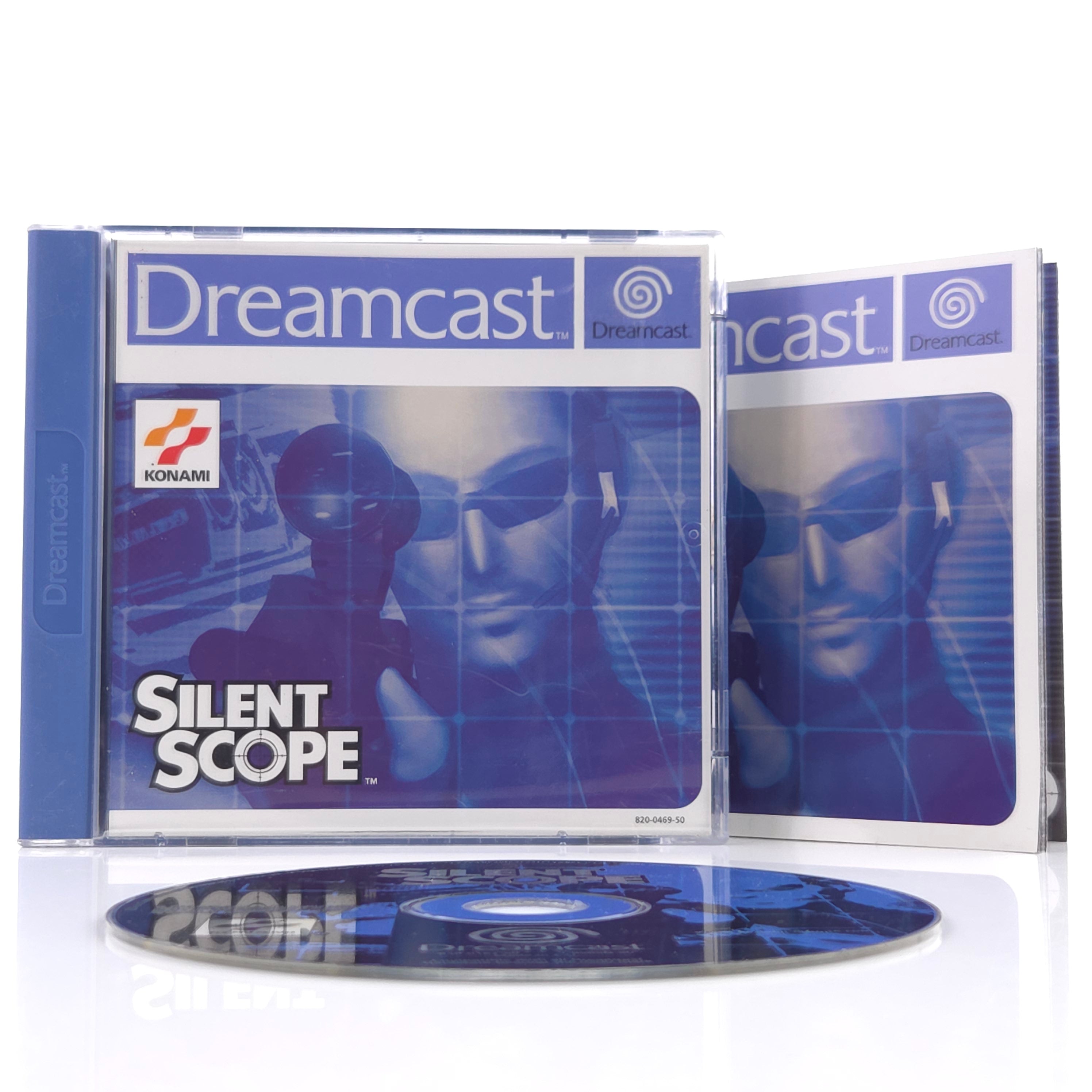 Sega Dreamcast Spiel Silent Scope DC OVP PAL USK18 Konami