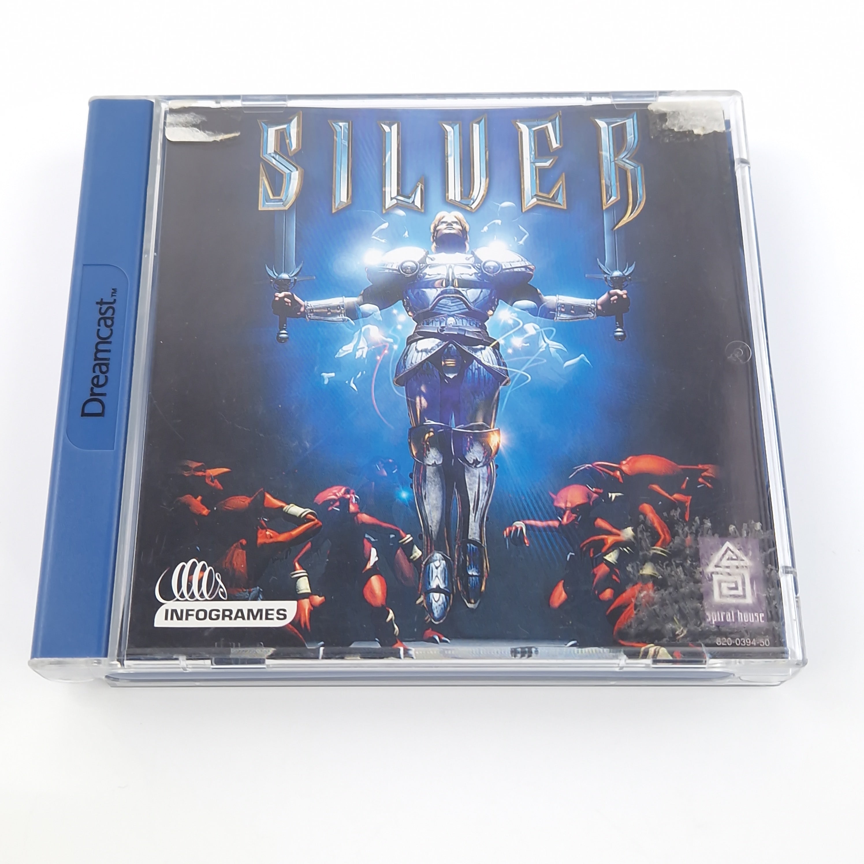 Sega Dreamcast Spiel – Silver OVP CD Anleitung PAL