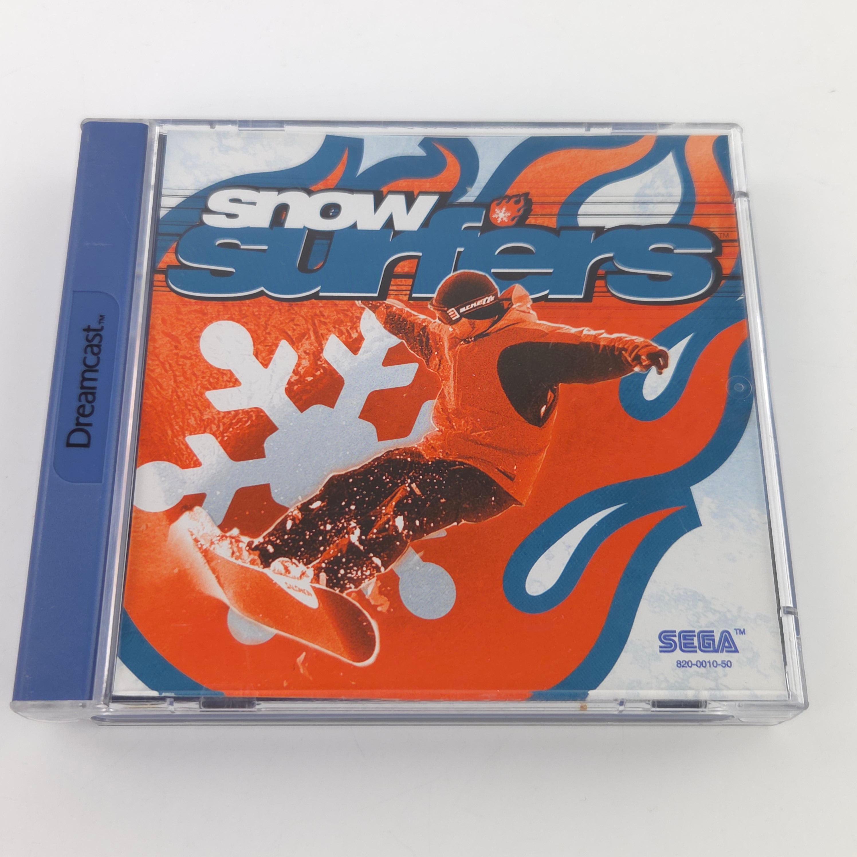 Dreamcast Spiel Snow Surfers OVP CIB PAL EUR CD-ROM