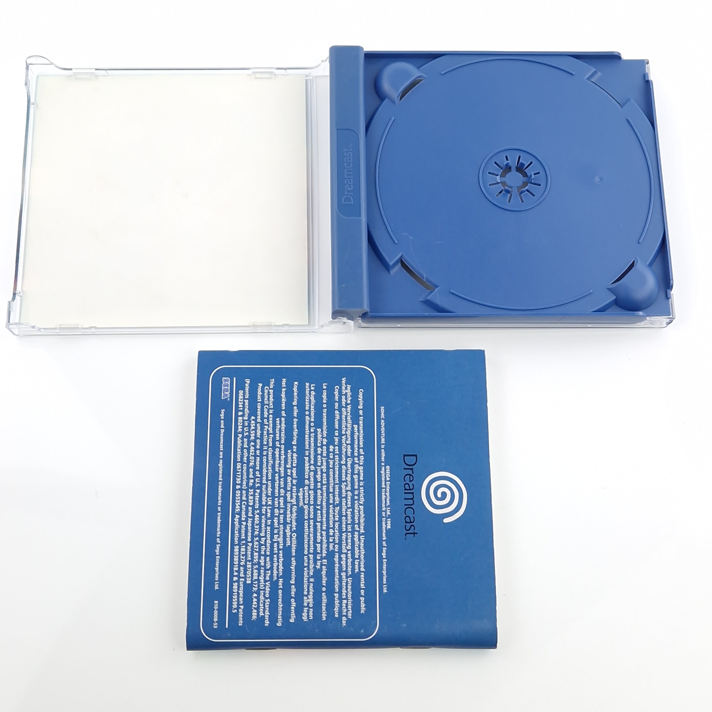 Sega Dreamcast Spiel – Sonic Adventure OVP PAL