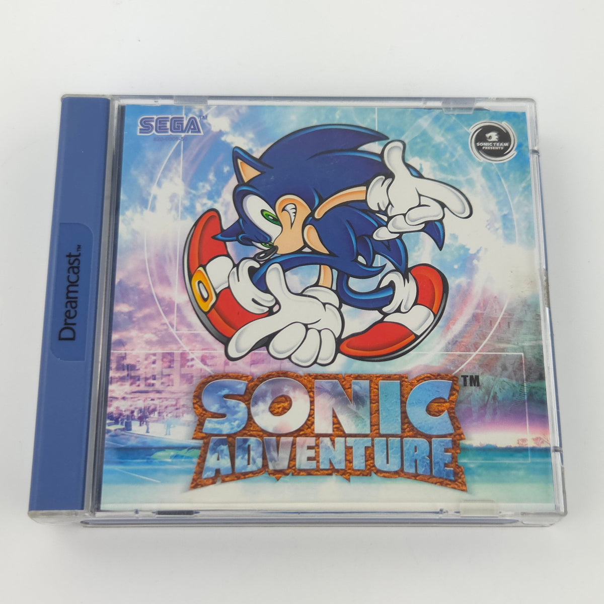 Sega Dreamcast Spiel Sonic Adventure OVP PAL