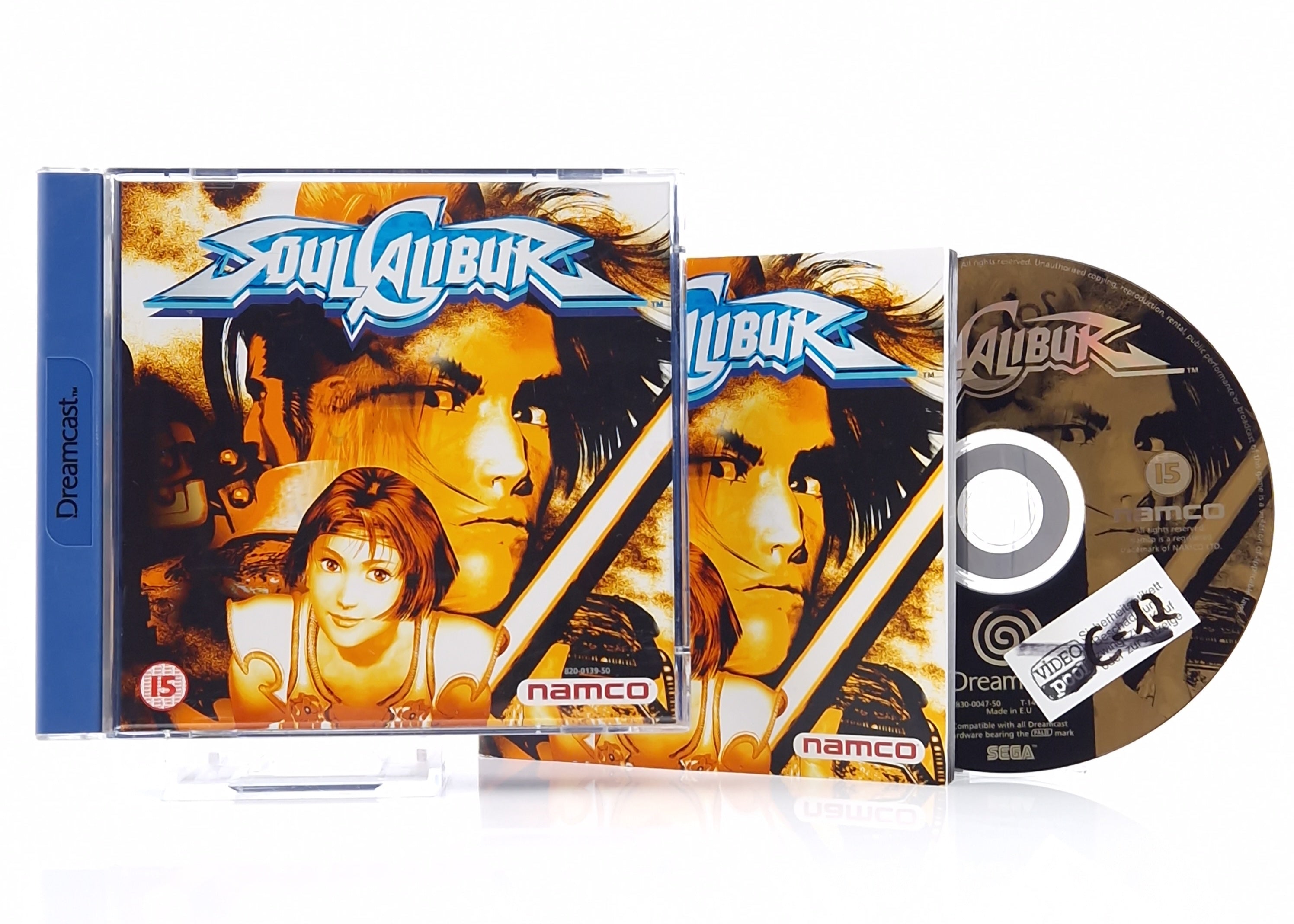 Sega Dreamcast Spiel – Soul Calibur OVP PAL