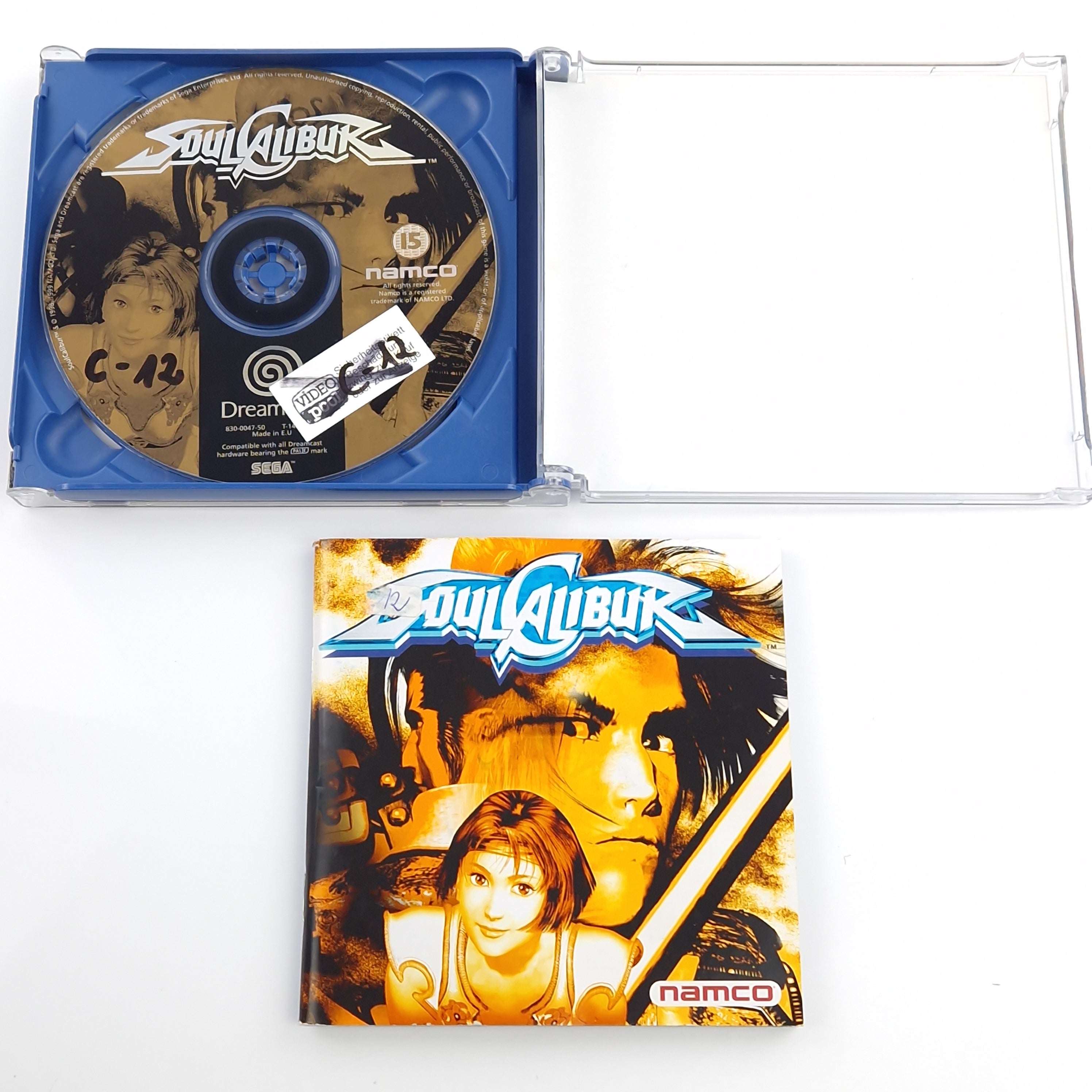 Sega Dreamcast Spiel – Soul Calibur OVP PAL