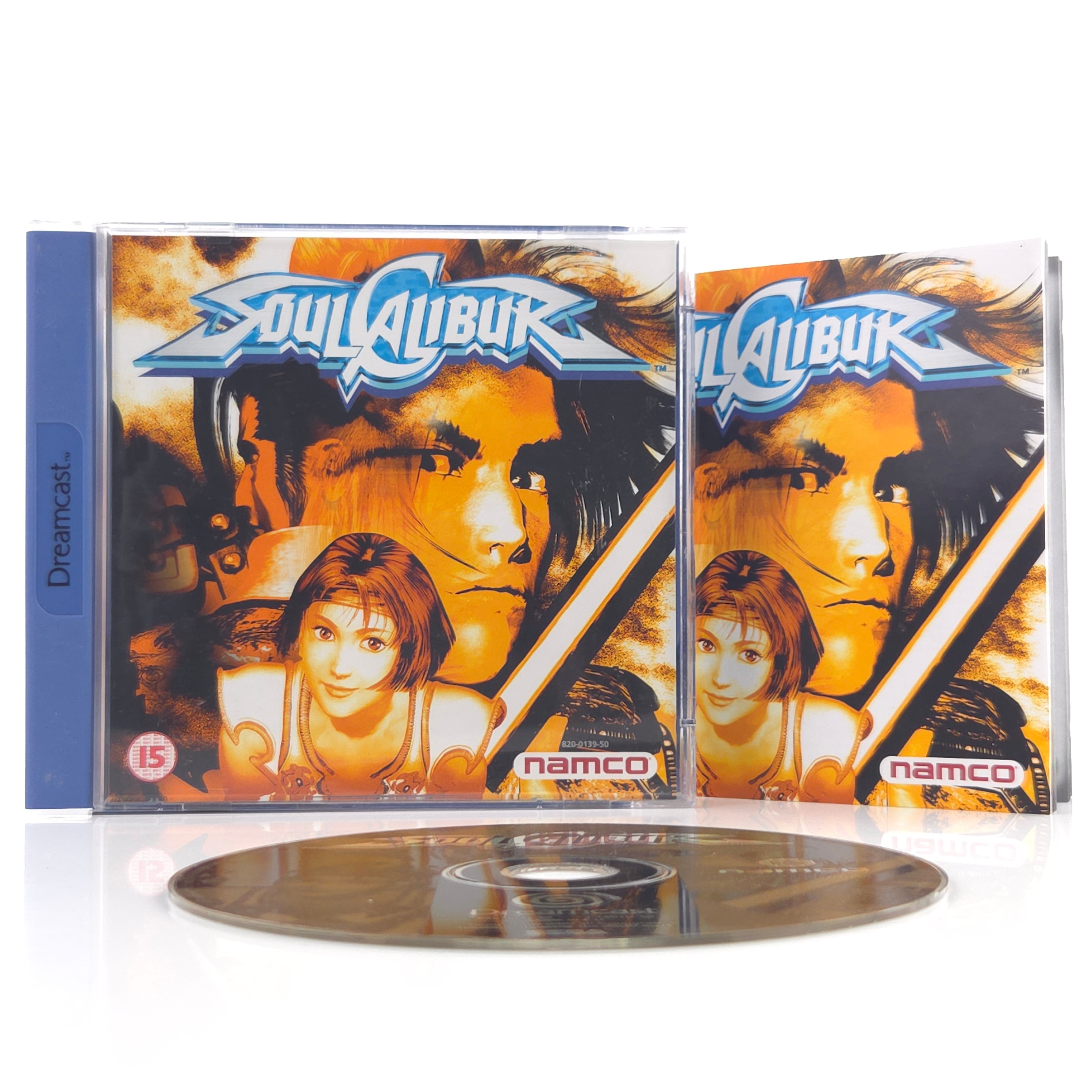 Sega Dreamcast Spiel Soulcalibur DC PAL OVP Namco CD ROM