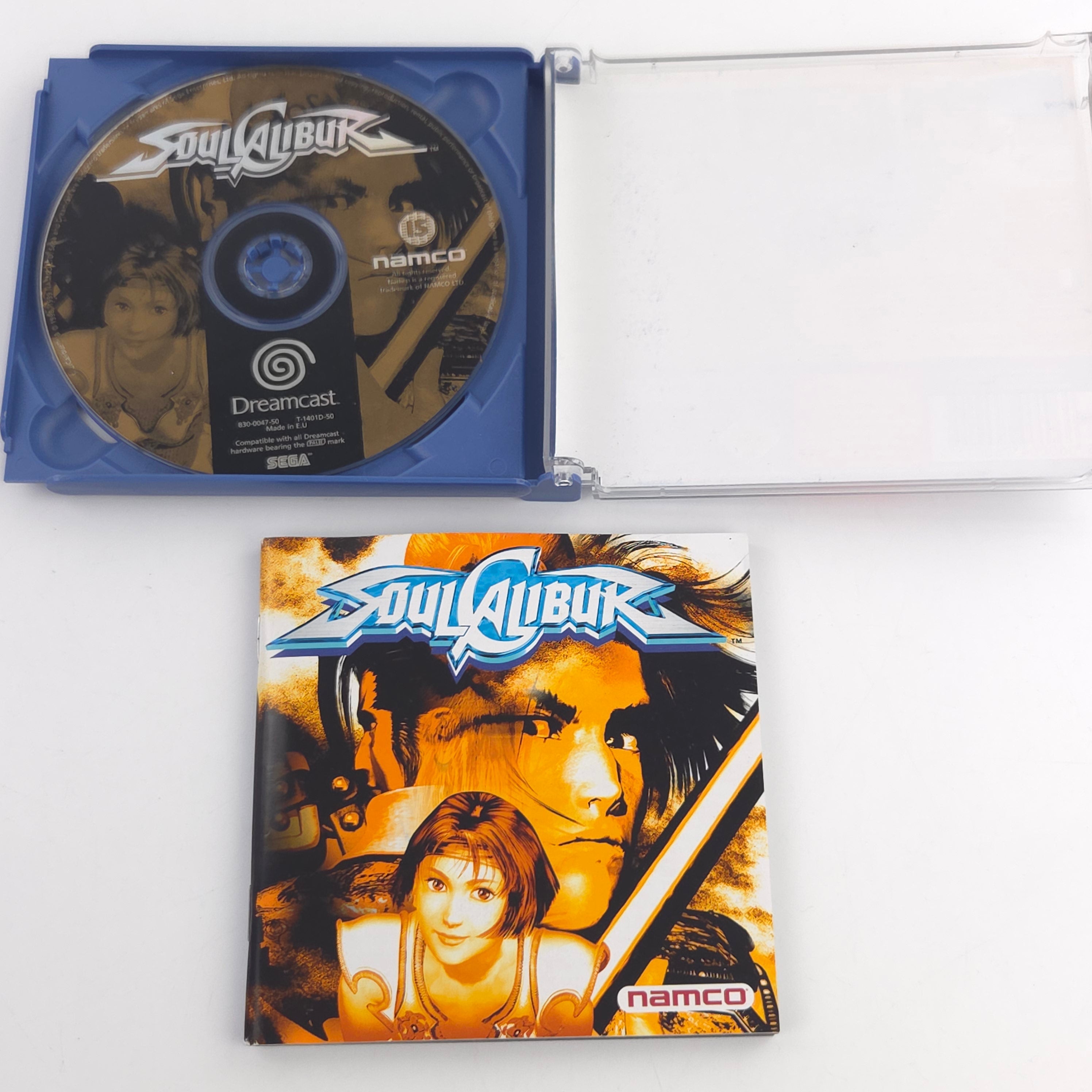 Sega Dreamcast Spiel Soulcalibur DC PAL OVP Namco CD ROM