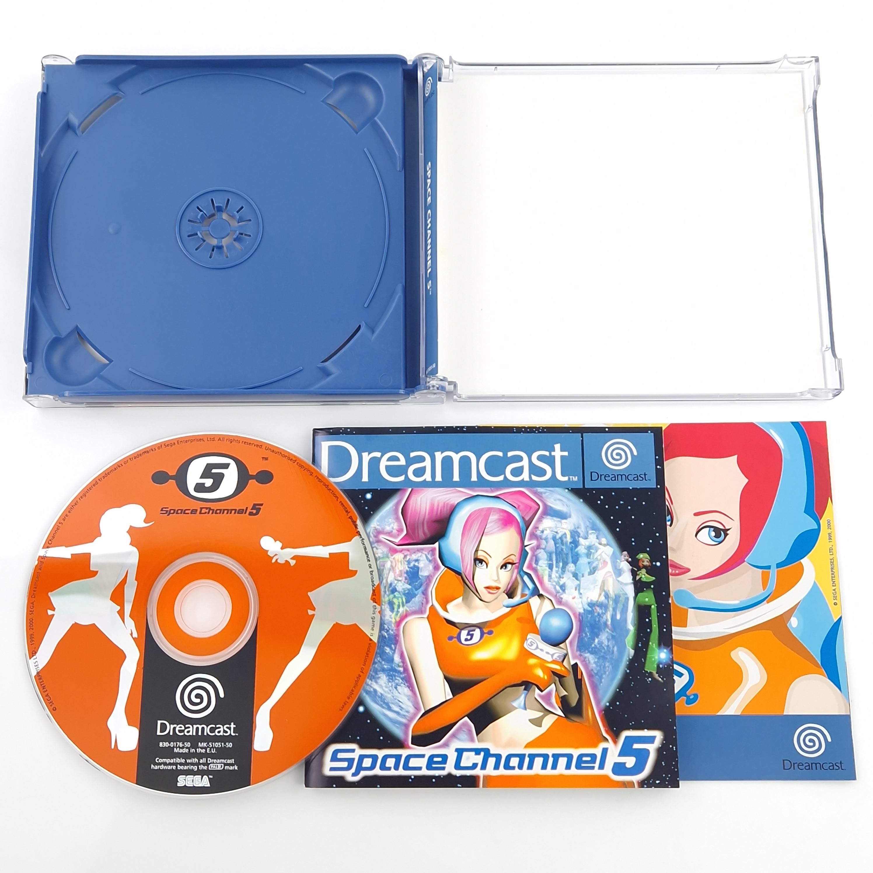 Sega Dreamcast Spiel – Space Channel 5 OVP PAL
