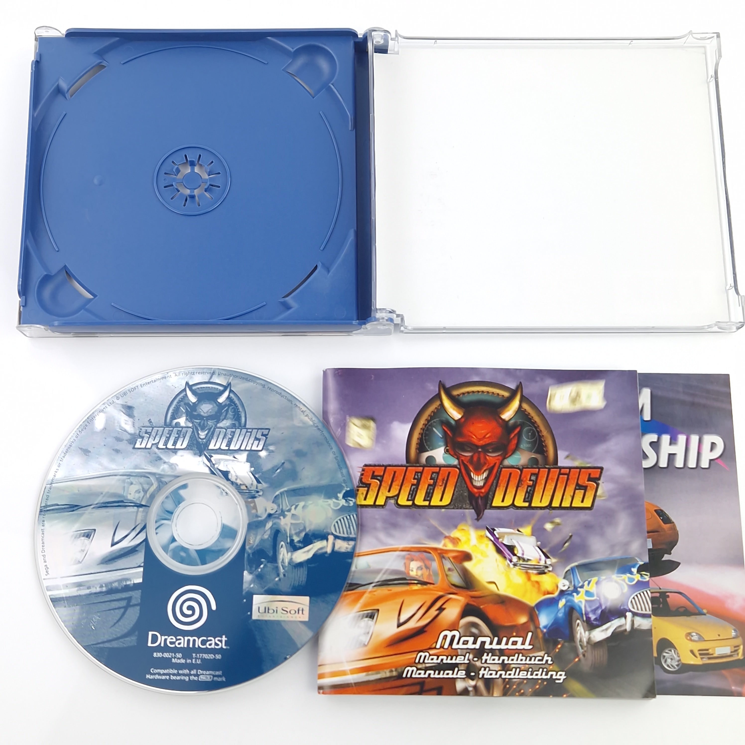 Sega Dreamcast Spiel – Speed Devils (OVP PAL)