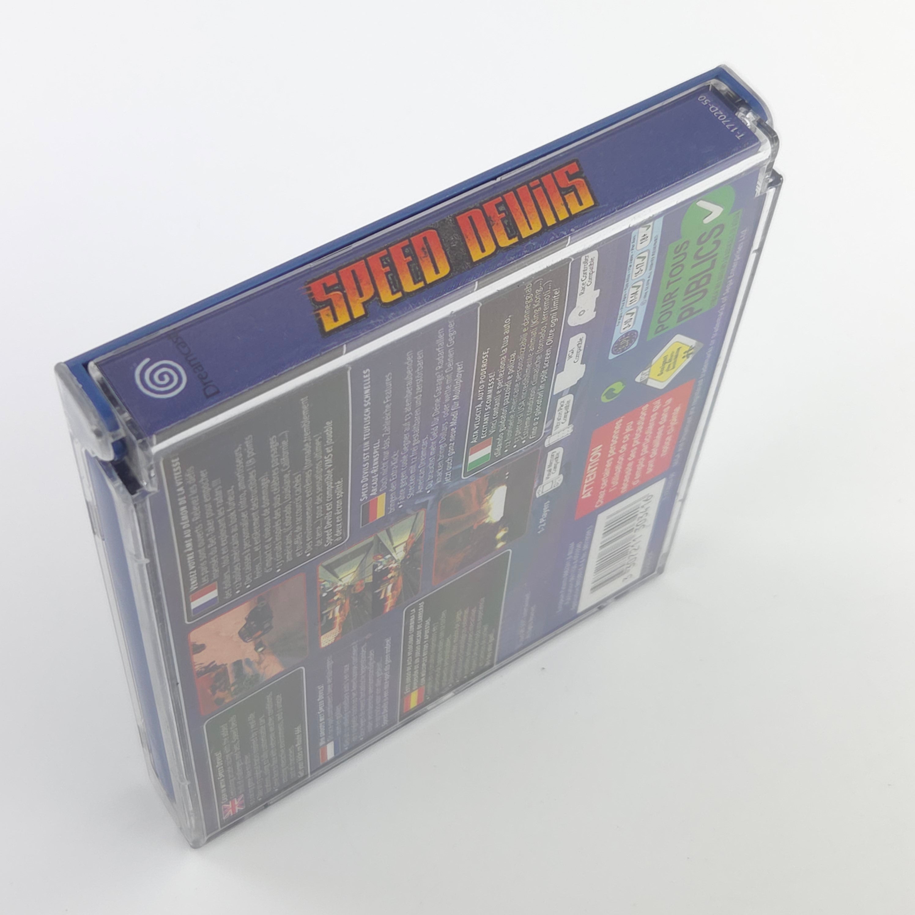 Sega Dreamcast Spiel Speed Devils OVP PAL Ubi Soft