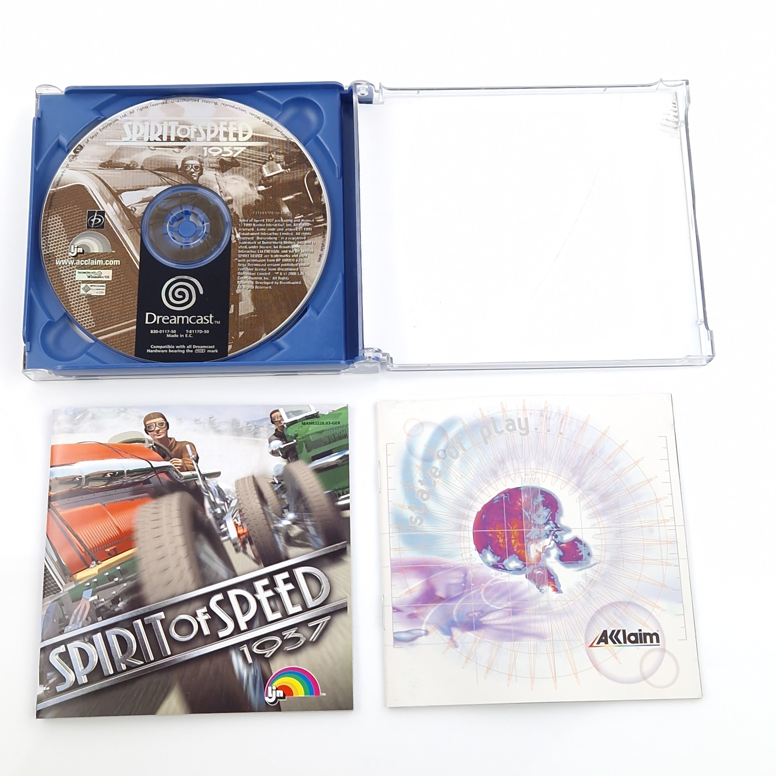 Sega Dreamcast Spiel – Spirit of Speed 1937 (OVP)