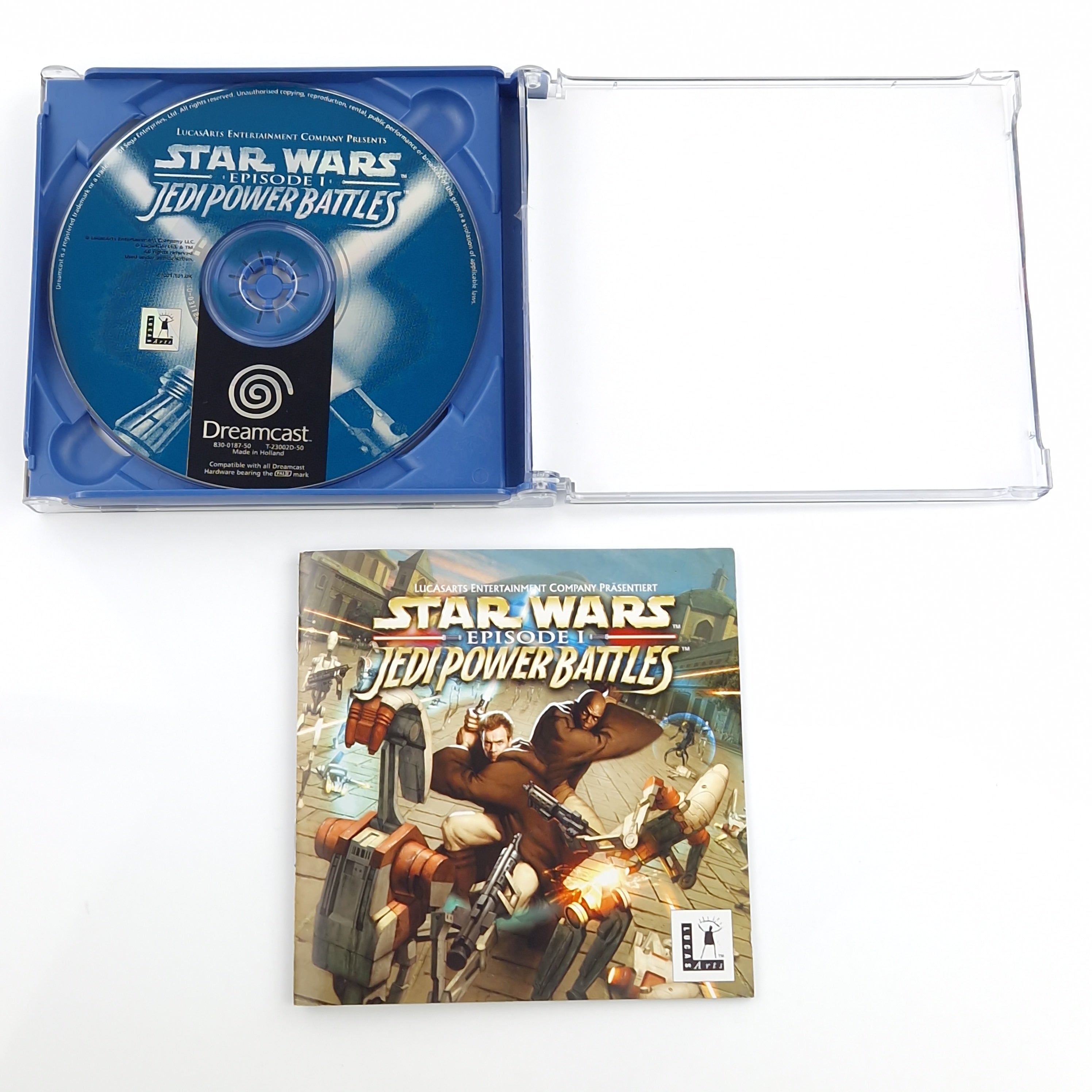 Sega Dreamcast Spiel – Star Wars Jedi Power Battles PAL OVP