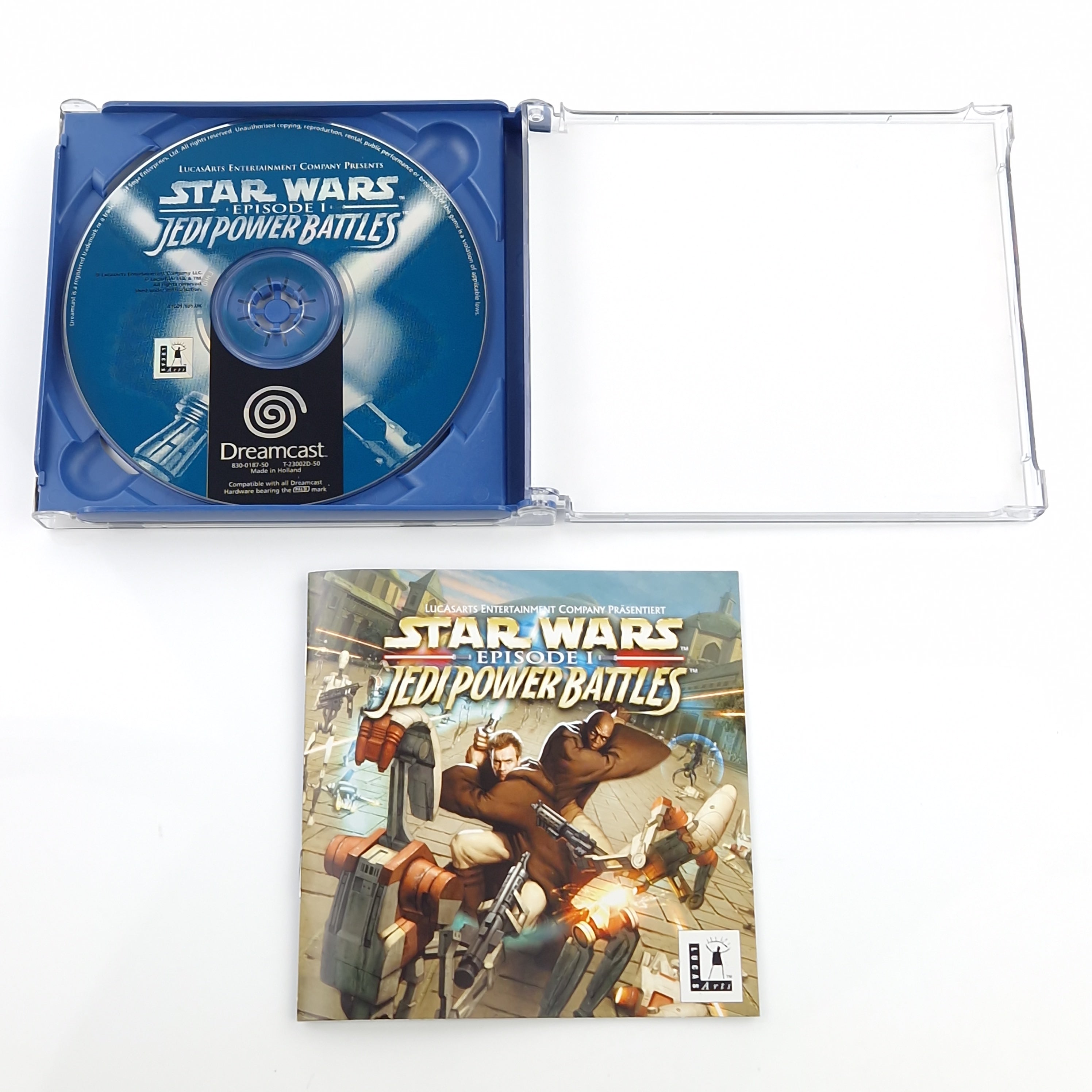 Sega Dreamcast Spiel – Star Wars Jedi Power Battles PAL OVP