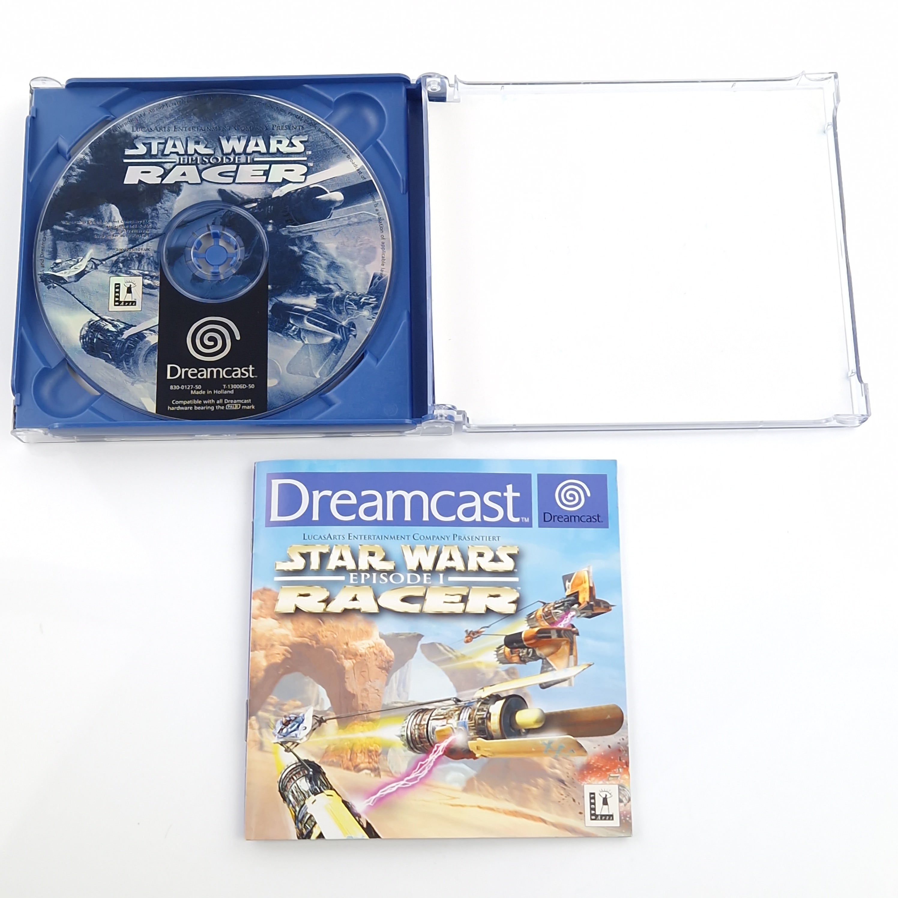 Sega Dreamcast Spiel – Star Wars Episode I Racer (PAL OVP)