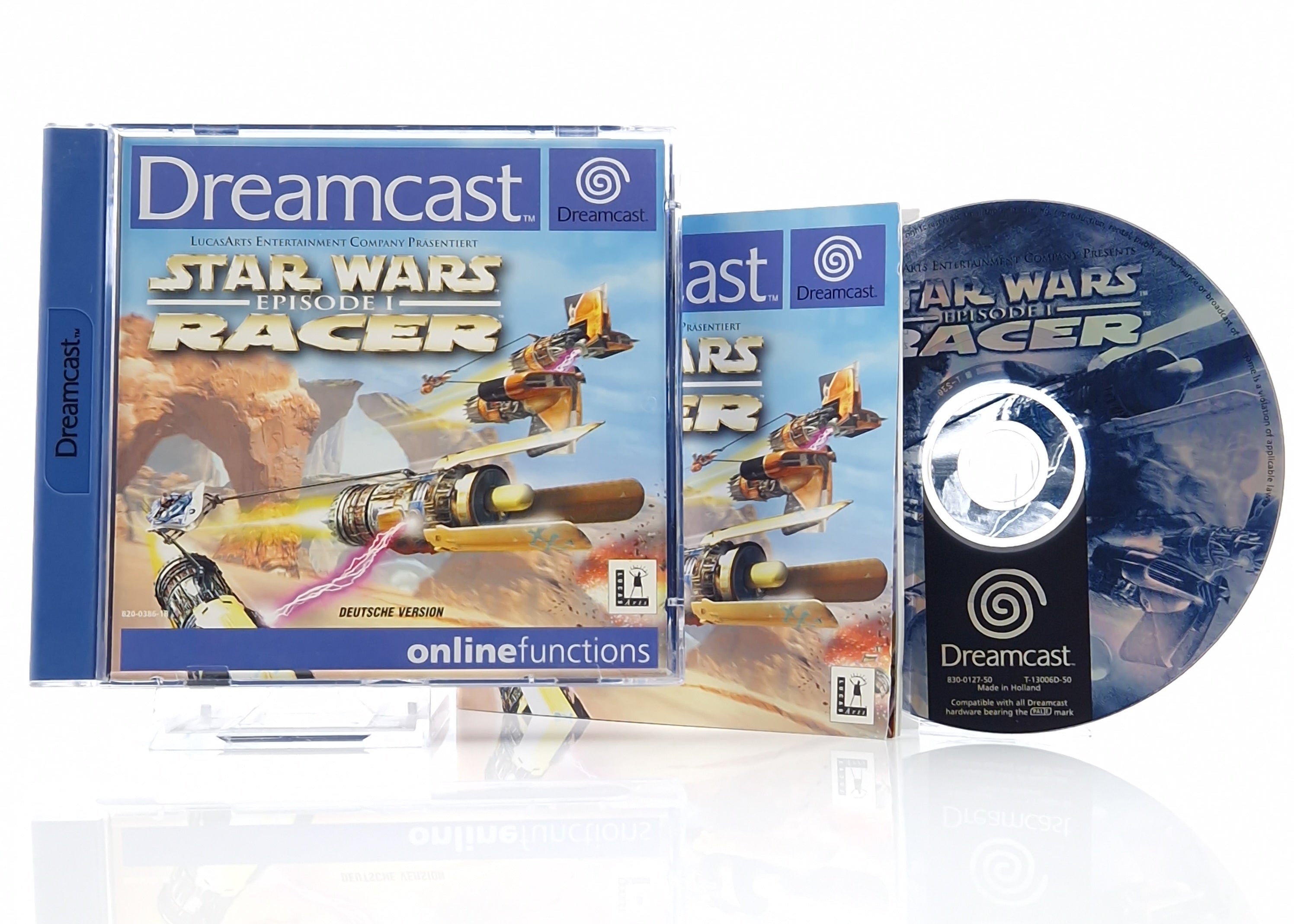 Sega Dreamcast Spiel – Star Wars Episode I Racer (PAL OVP)