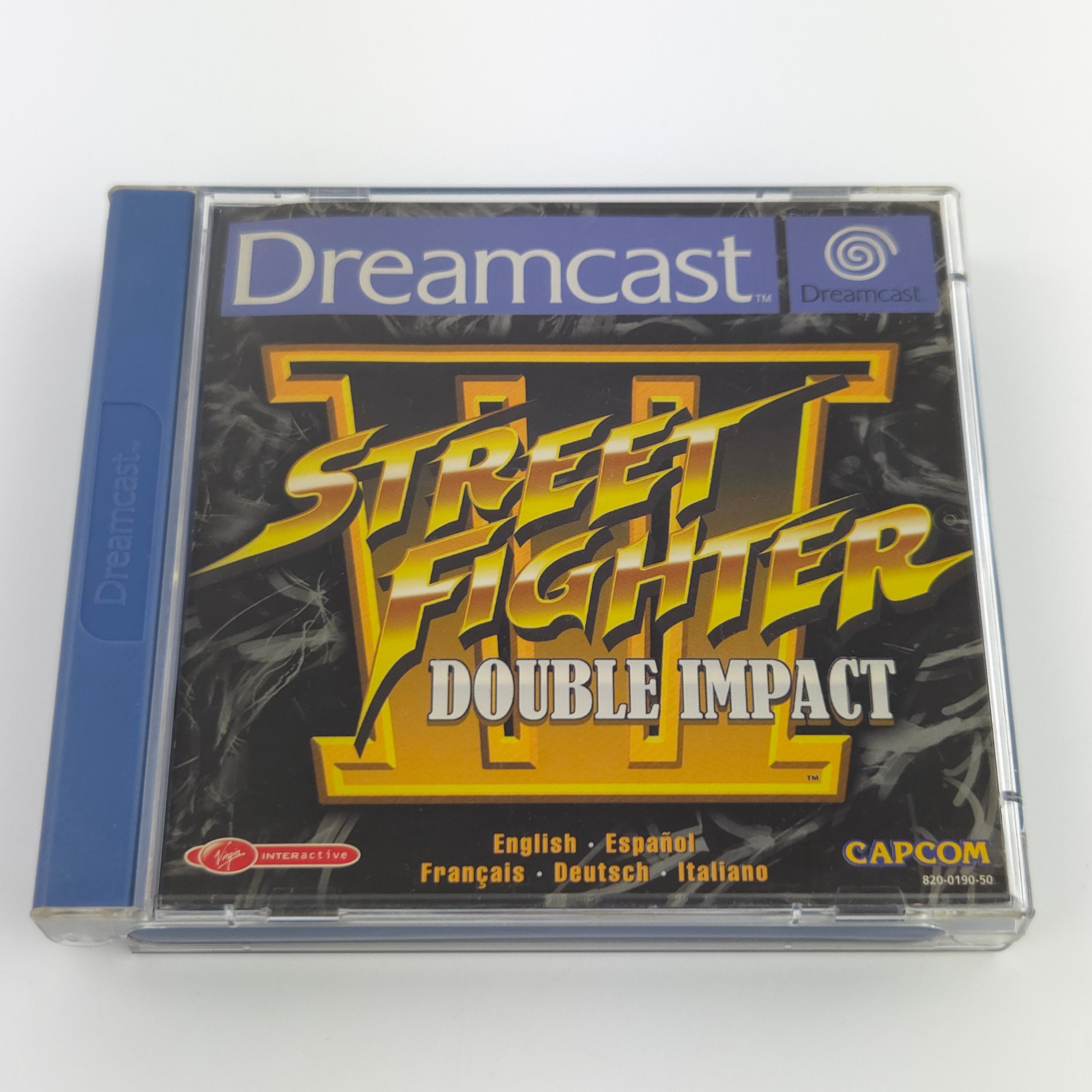 Sega Dreamcast Spiel – Street Fighter III Double Impact OVP