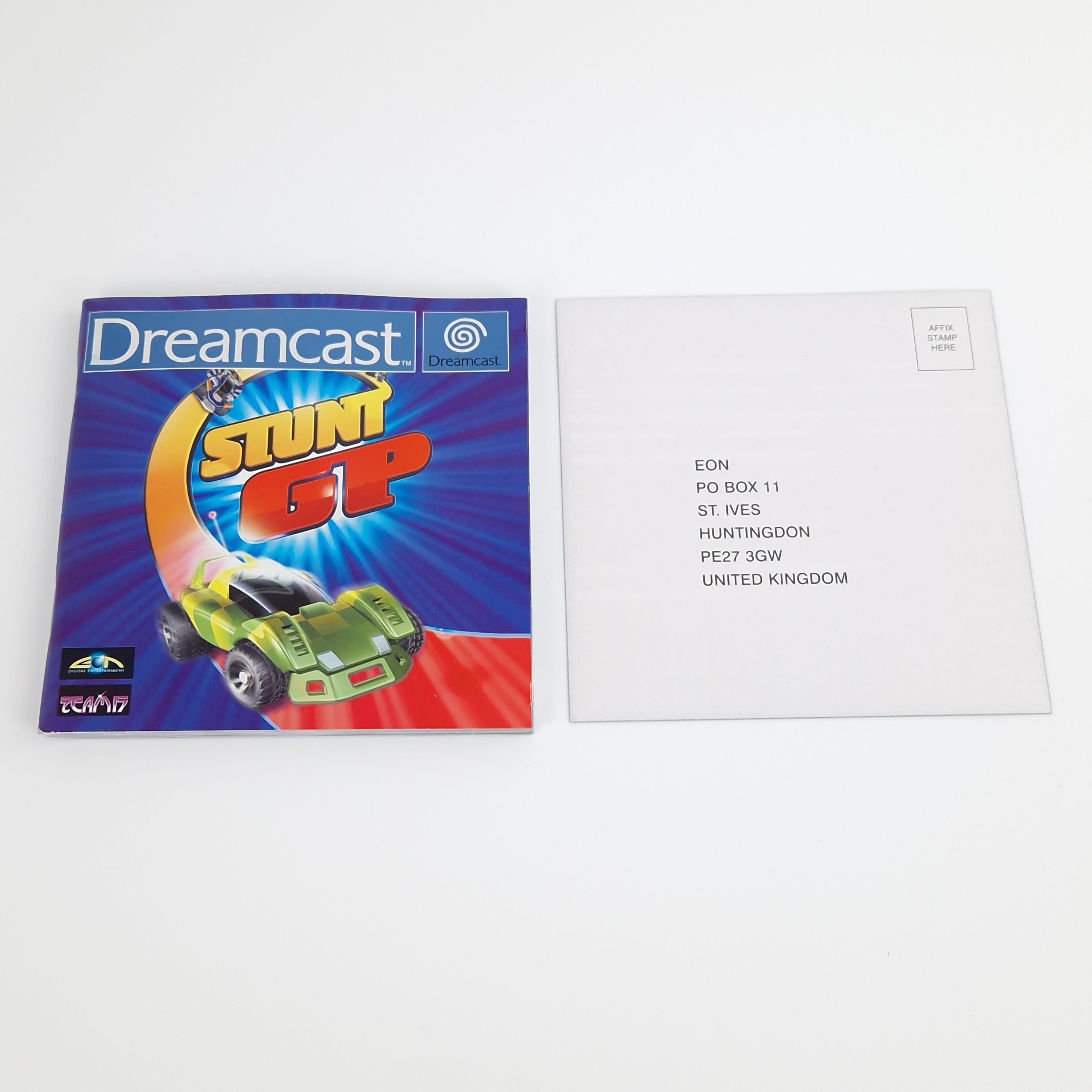 Sega Dreamcast Spiel – Stunt GP OVP PAL CIB