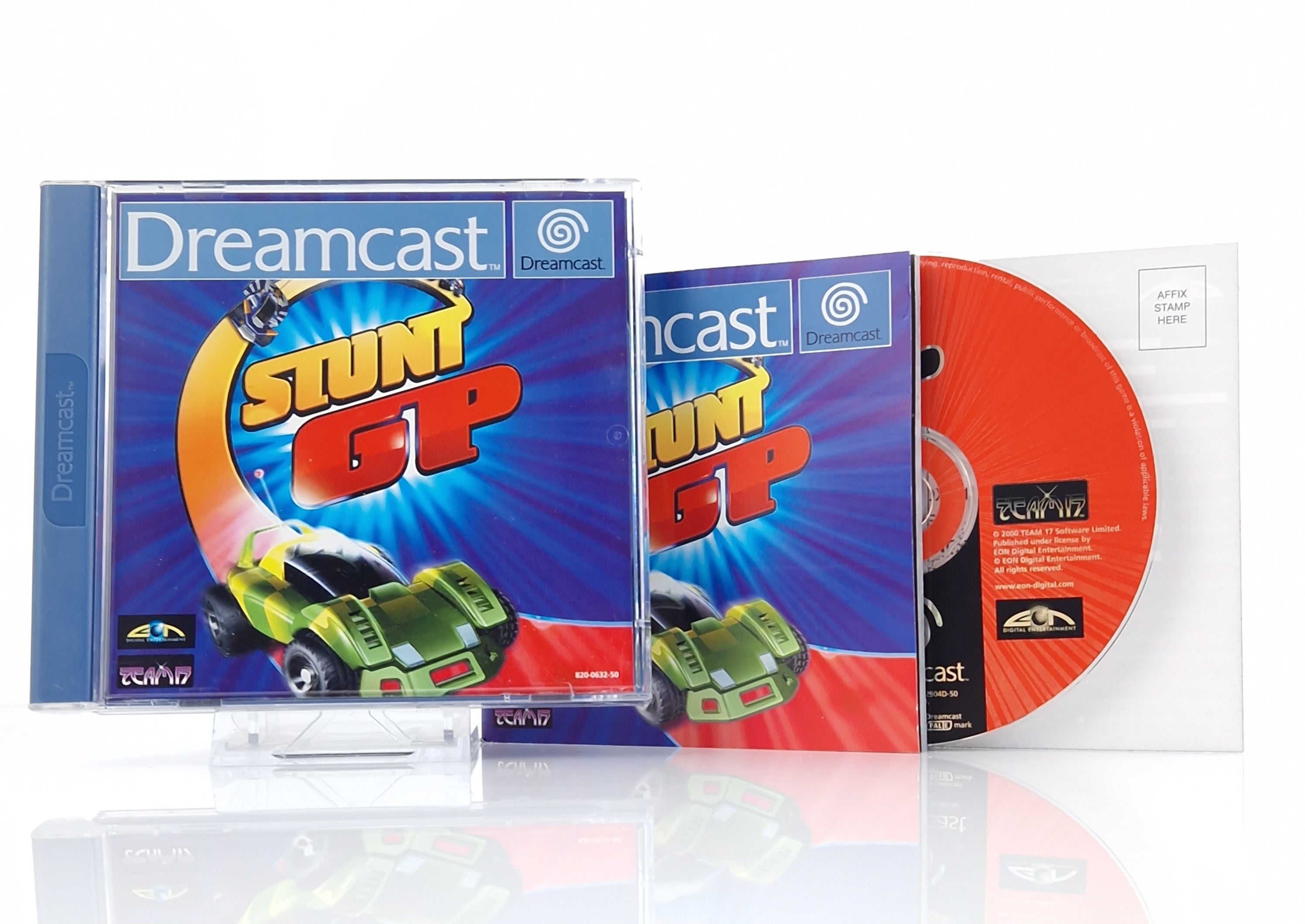 Sega Dreamcast Spiel – Stunt GP OVP PAL CIB