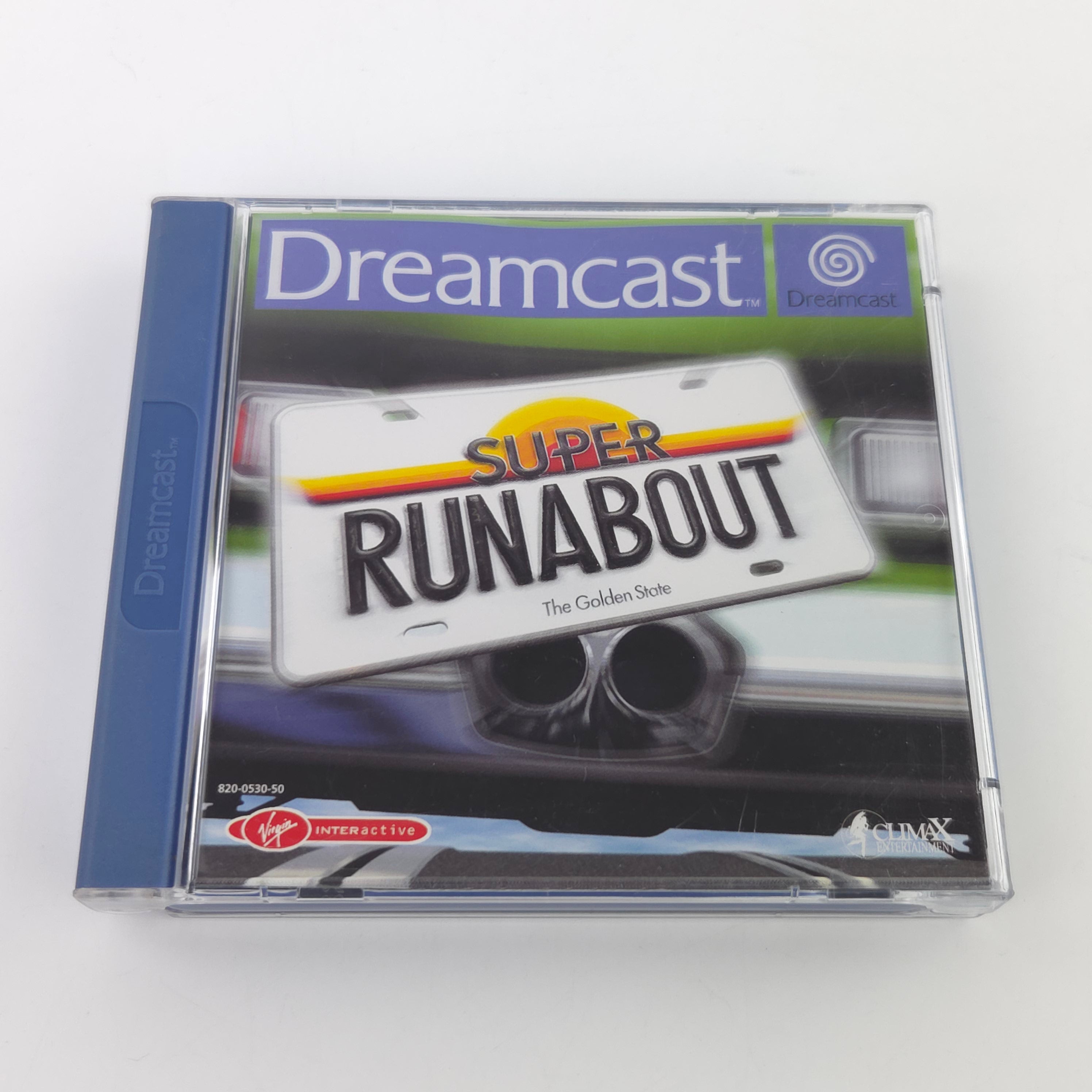 Sega Dreamcast Spiel Super Runabout DC OVP PAL CIB