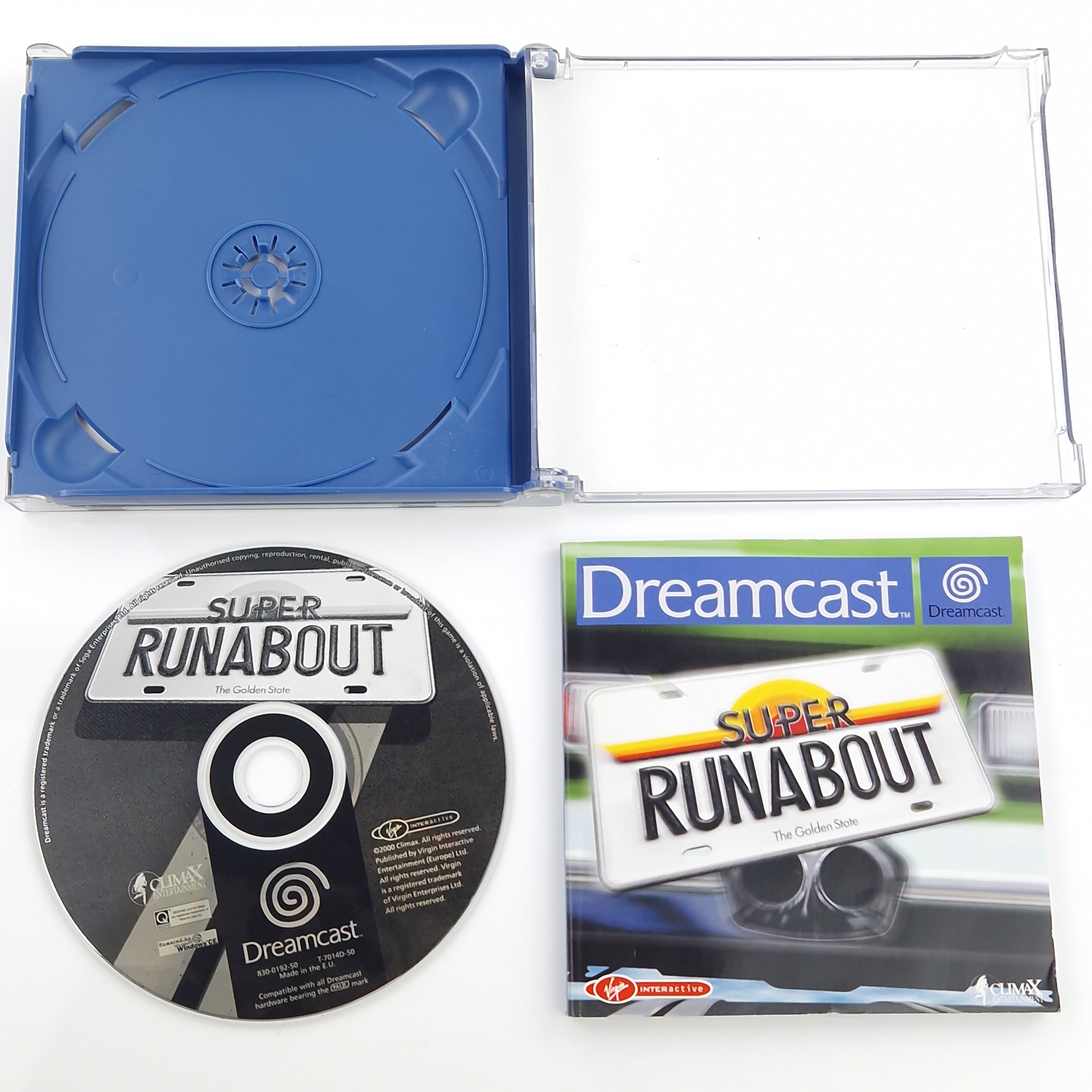 Sega Dreamcast Spiel – Super Runabout The Golden State PAL